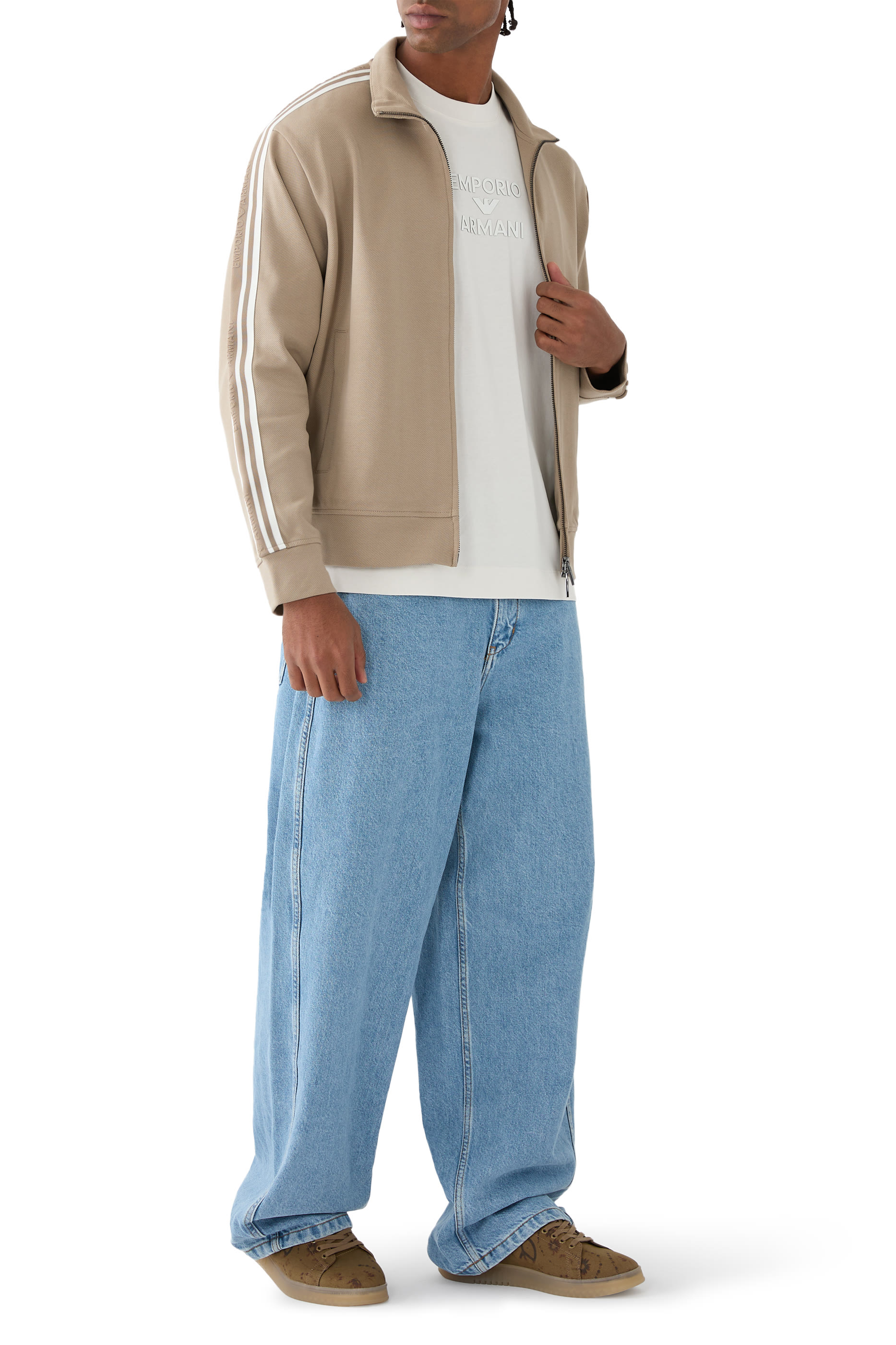 Loose-Fit Denim Jeans