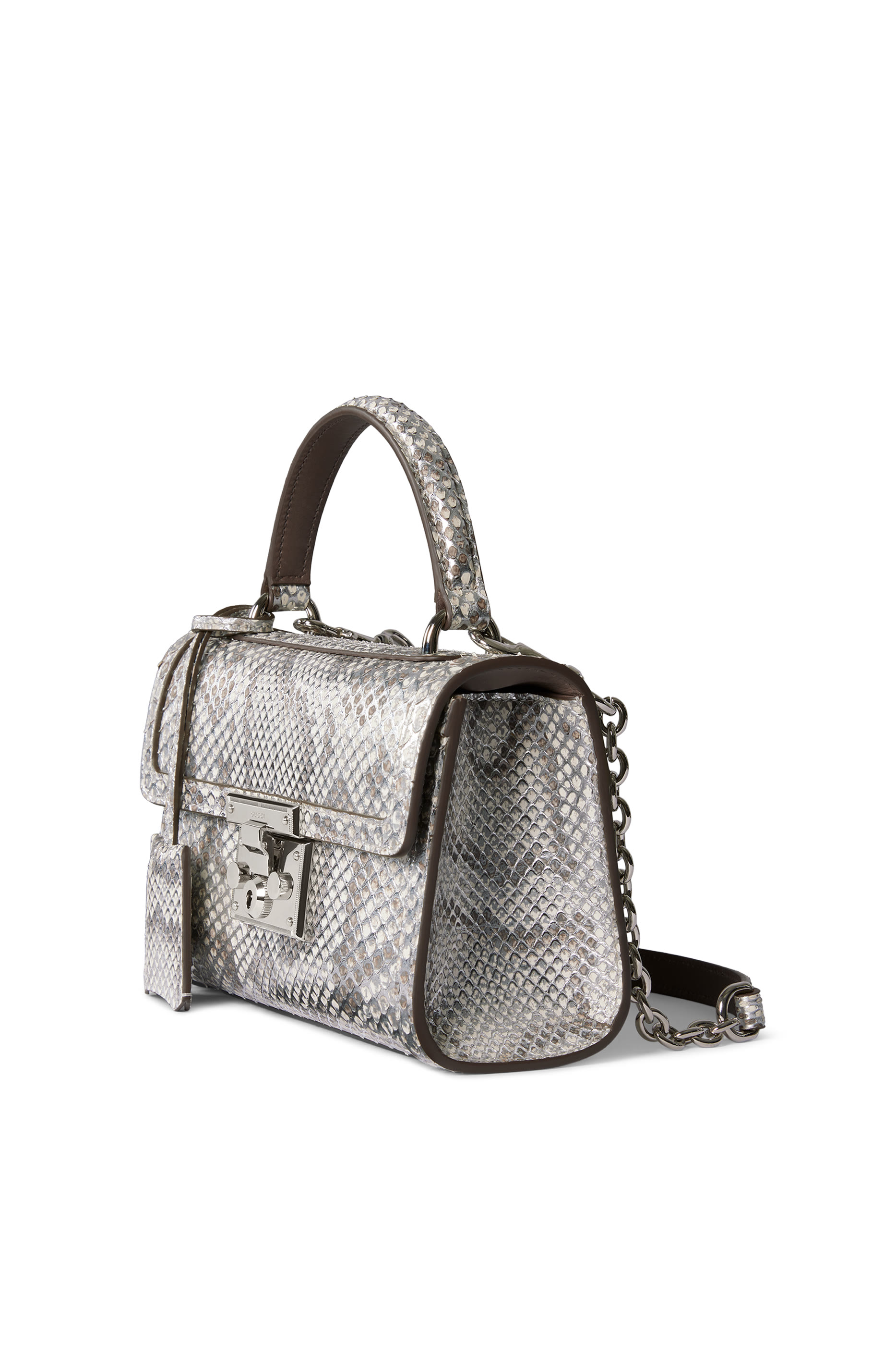 Padlock Python Small Top-Handle Bag