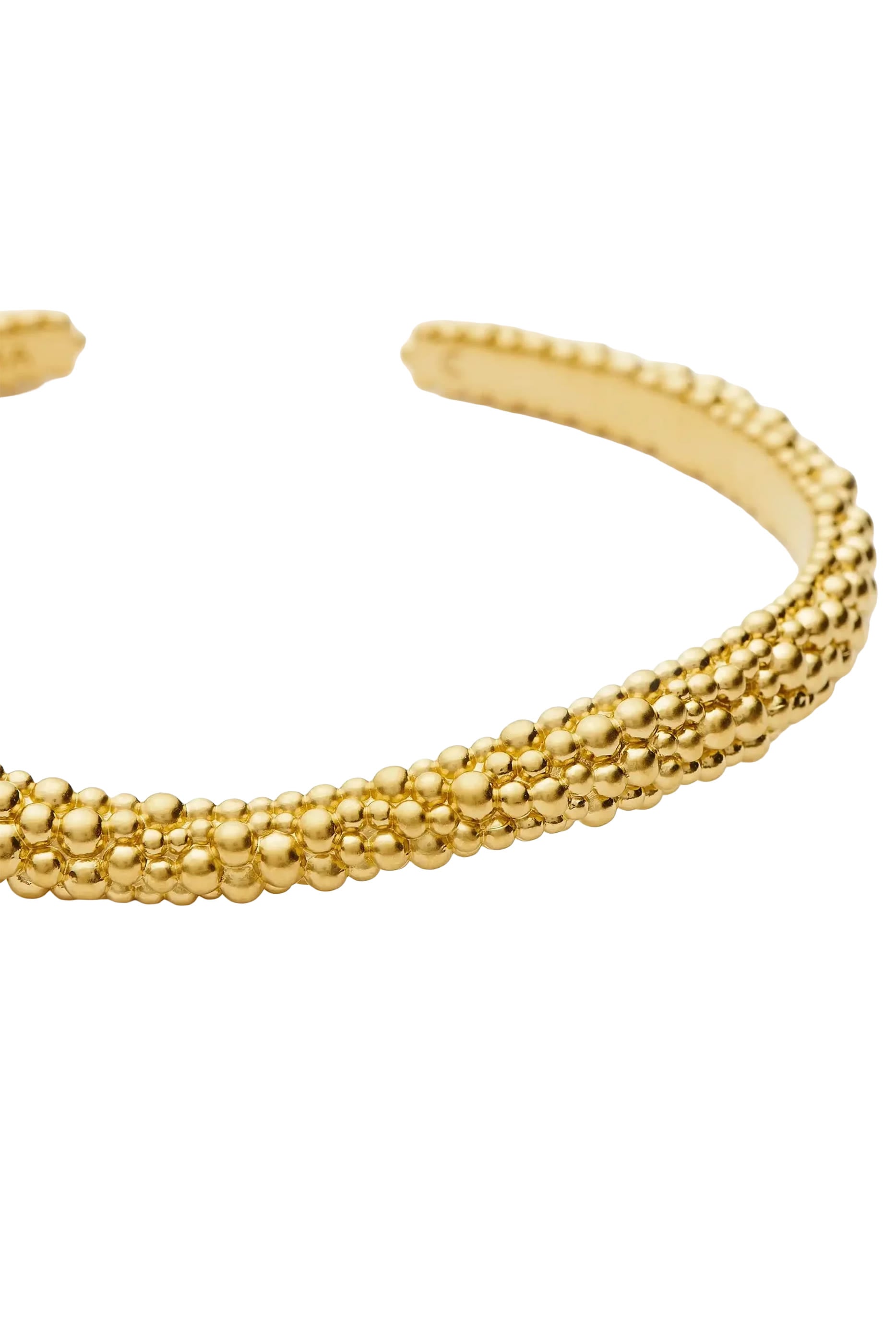 Baya Claw Cuff, 18ct Recycled Gold Plating on Brass