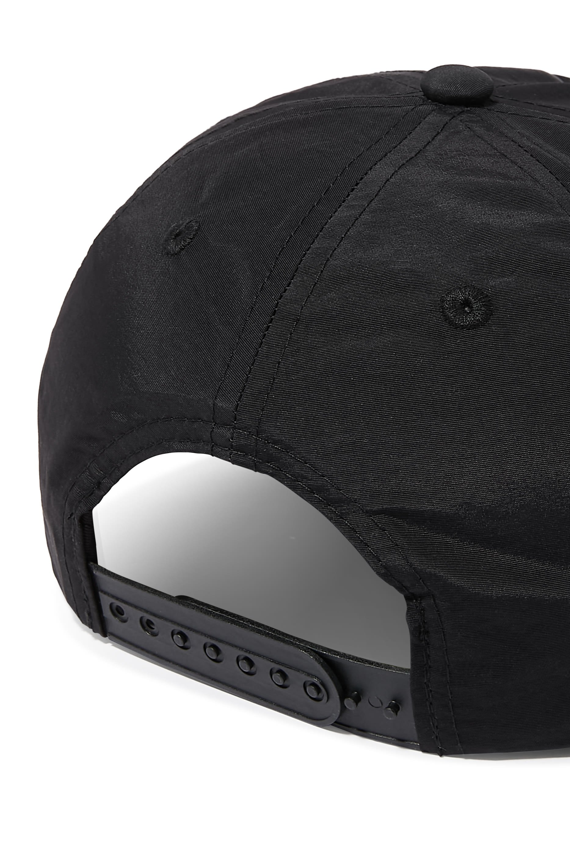 Nylon Script Logo Cap