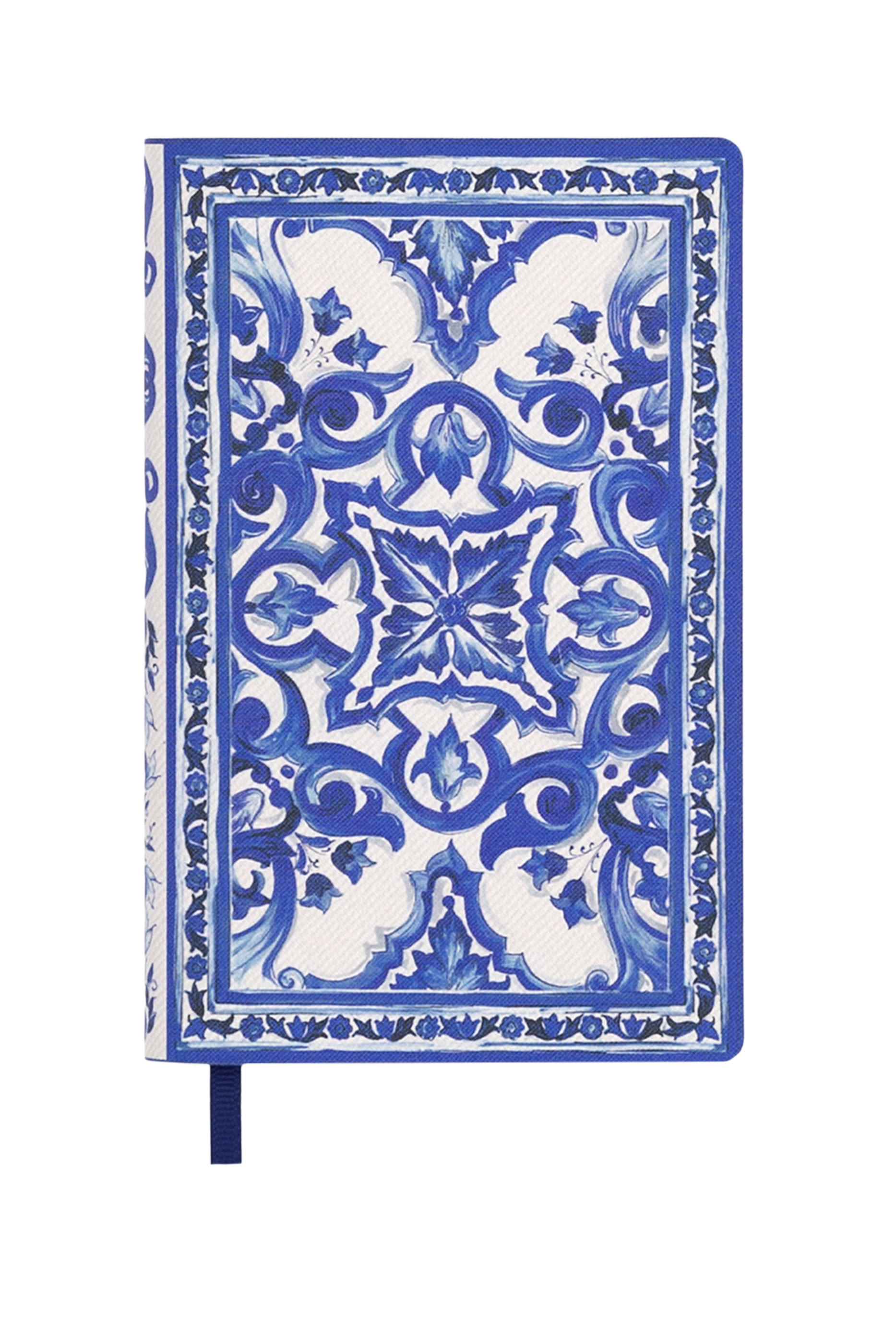 Blu Mediterraneo Medium Ruled Notebook with Textile Cover