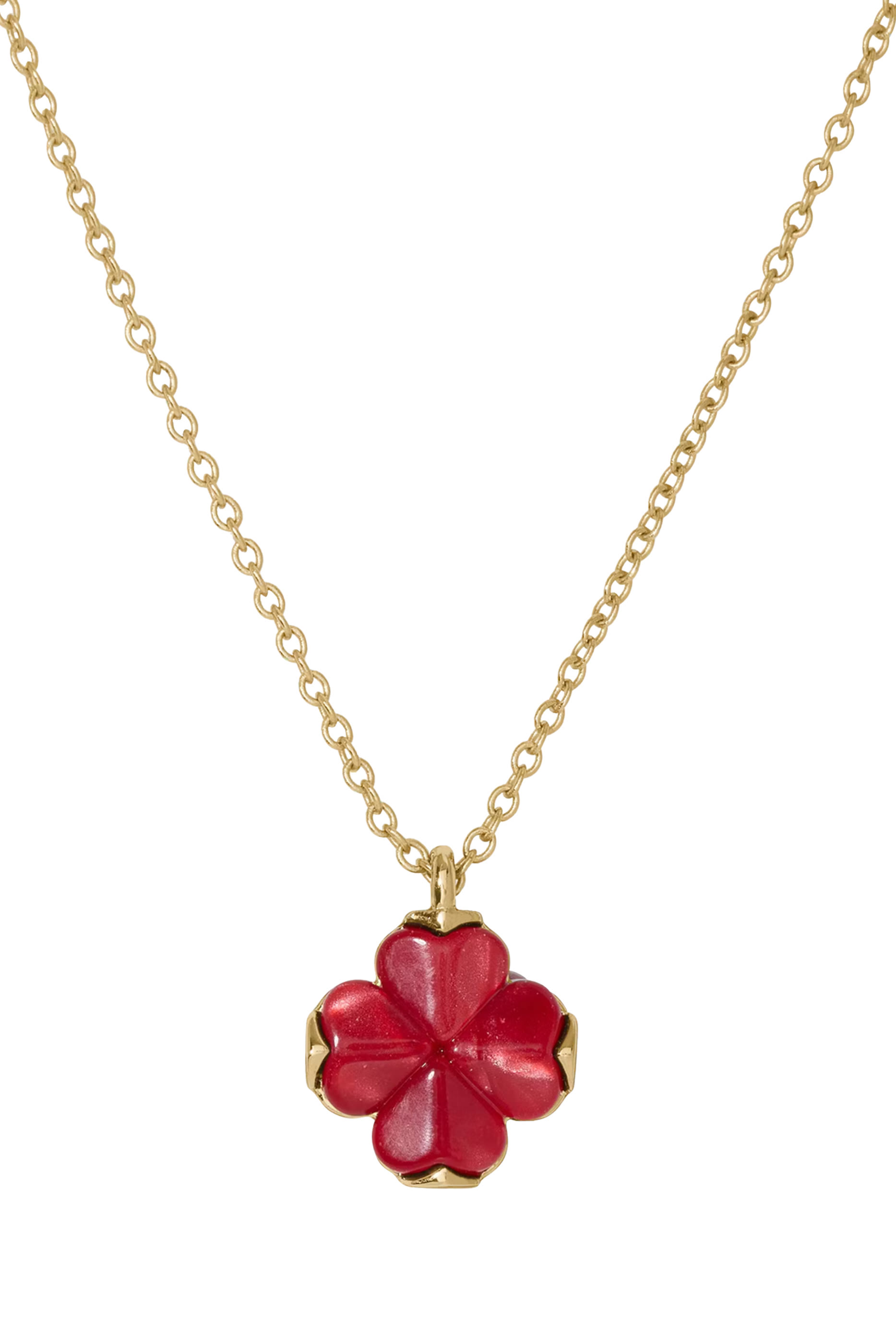Spade Flower Mini Pendant