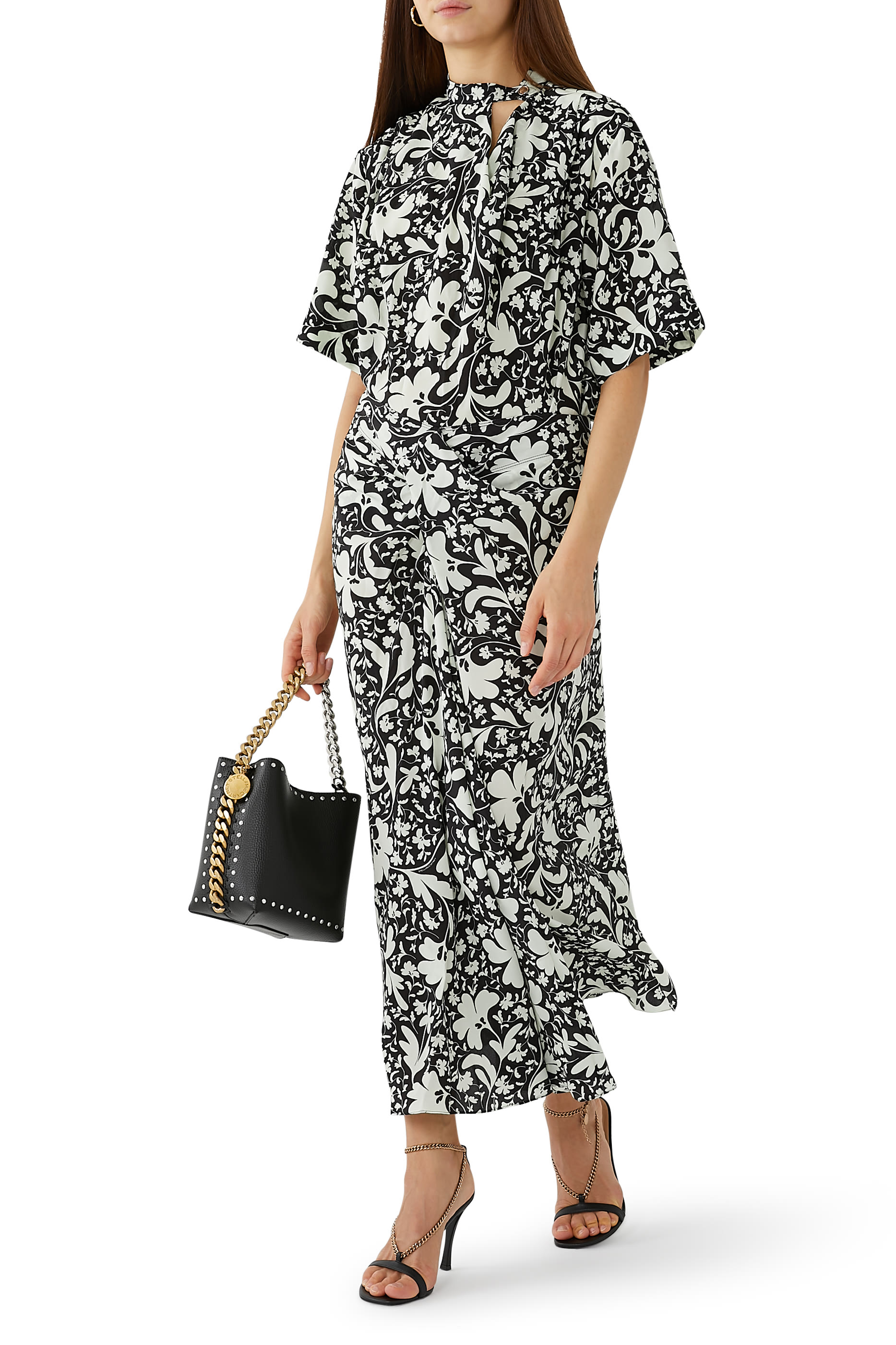 Stella 100 Faux-Leather Sandals