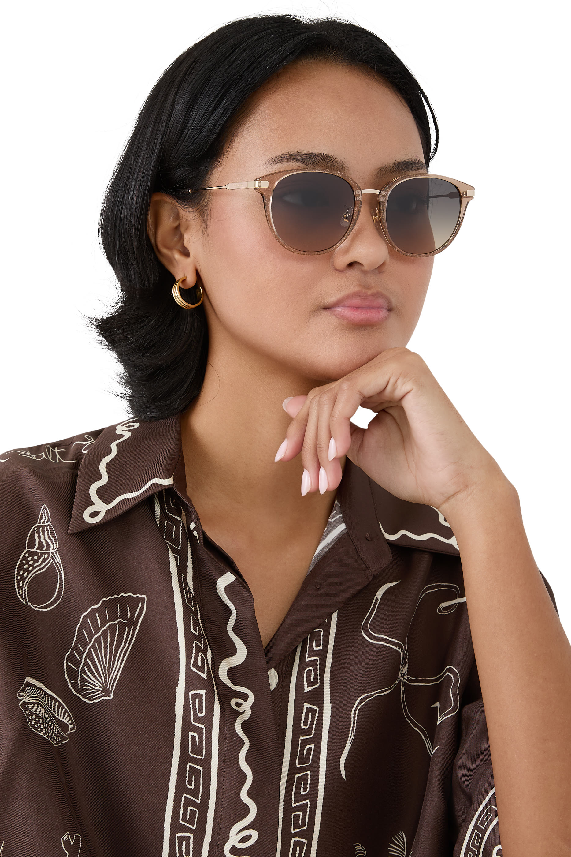 Round Frame Sunglasses