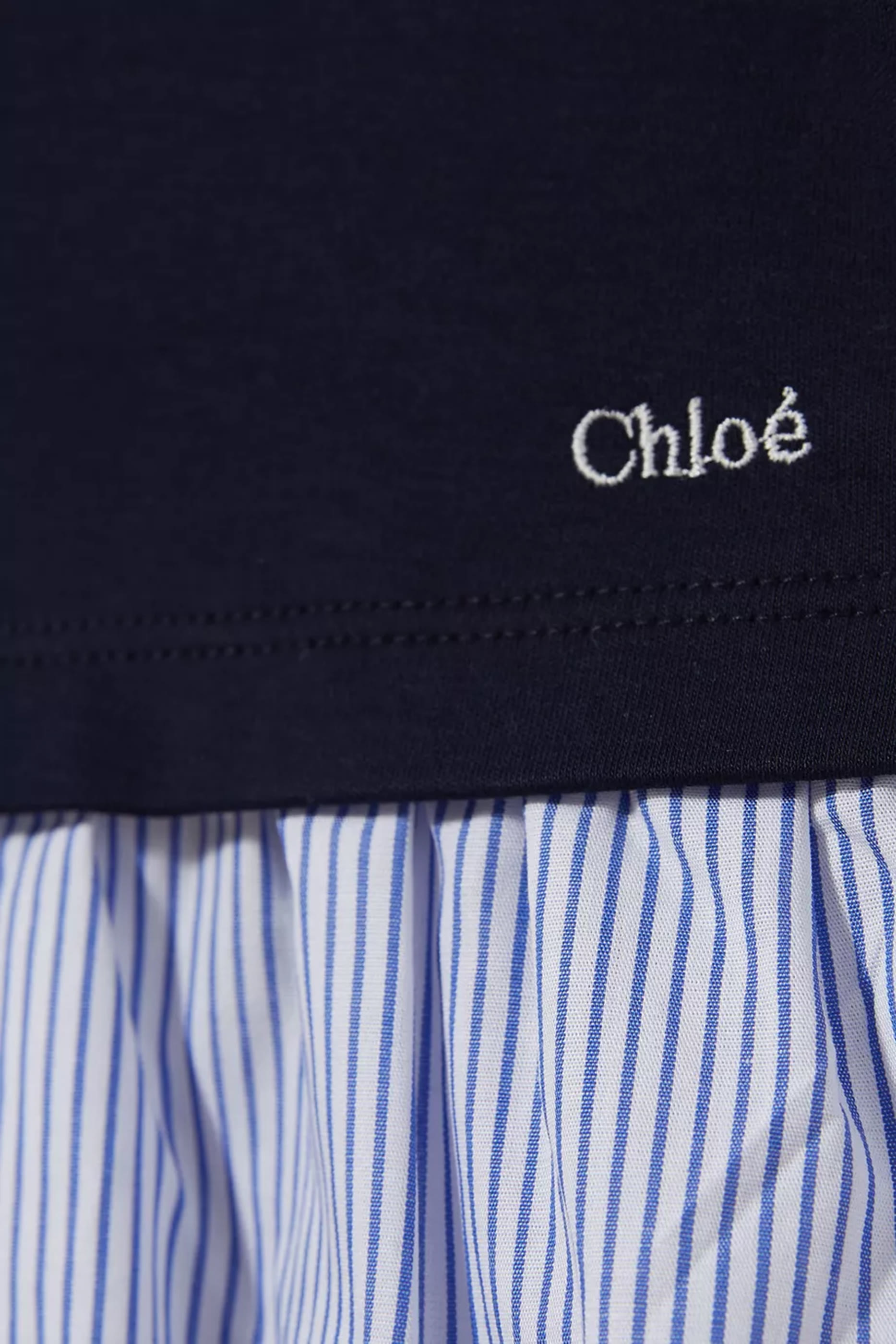 Kids Striped Shirt Dress