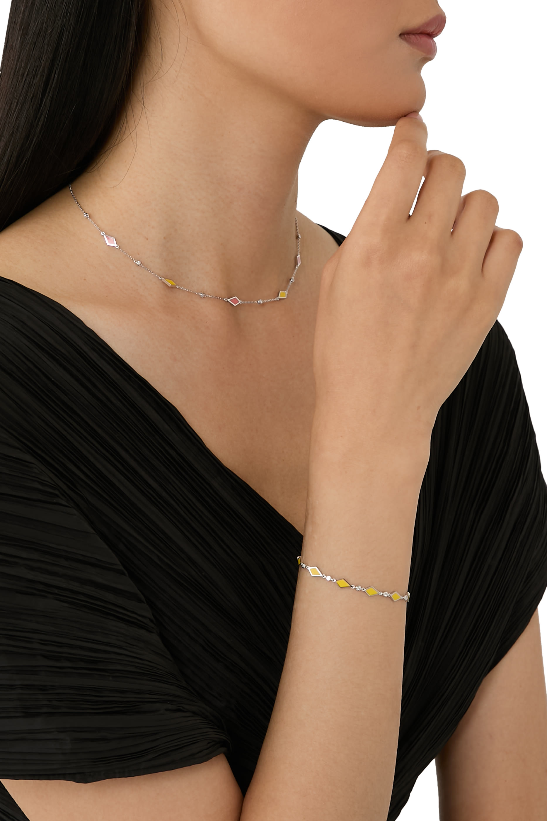 Reversible Mosaic Bracelet