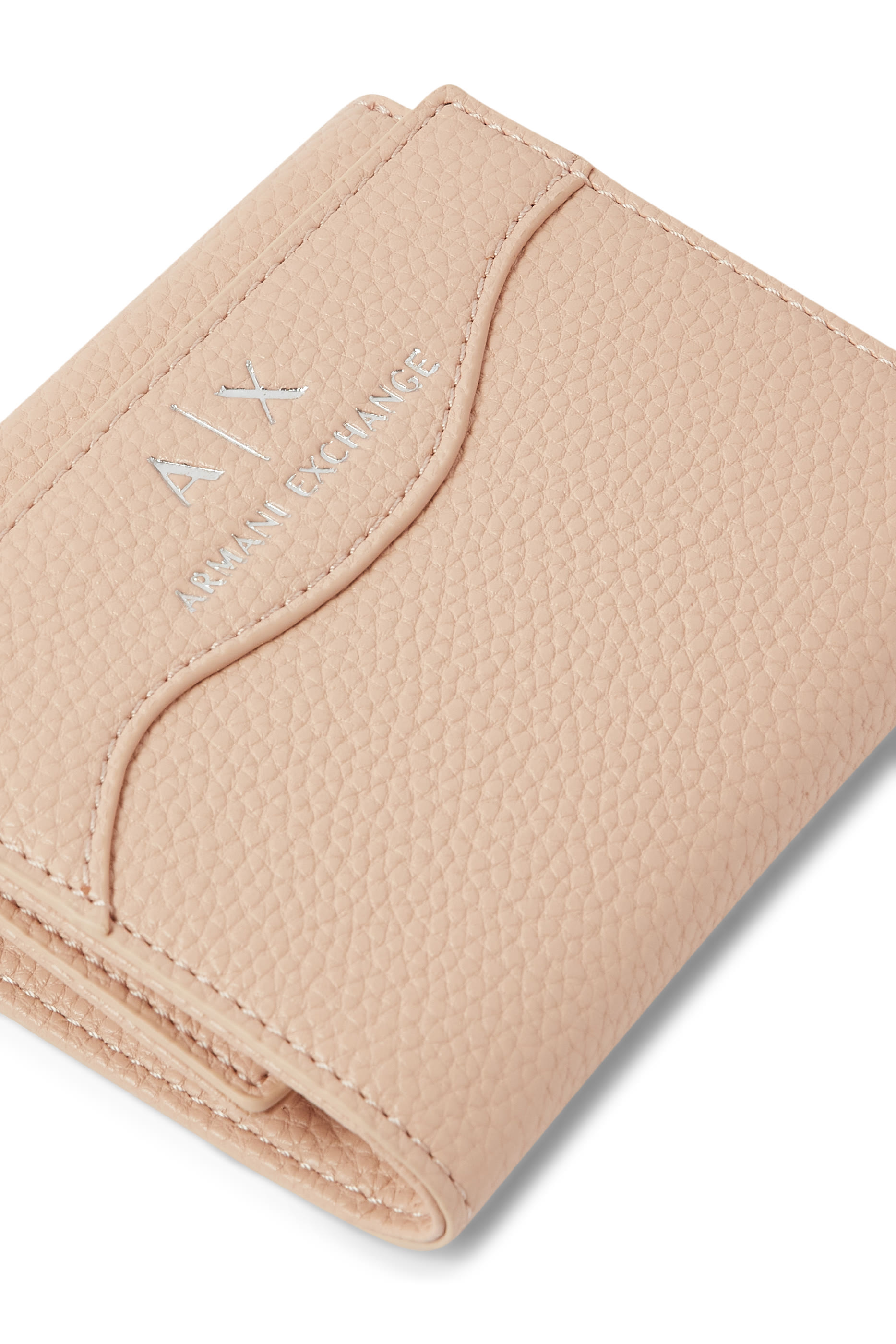 Shaped Stitching Mini Wallet