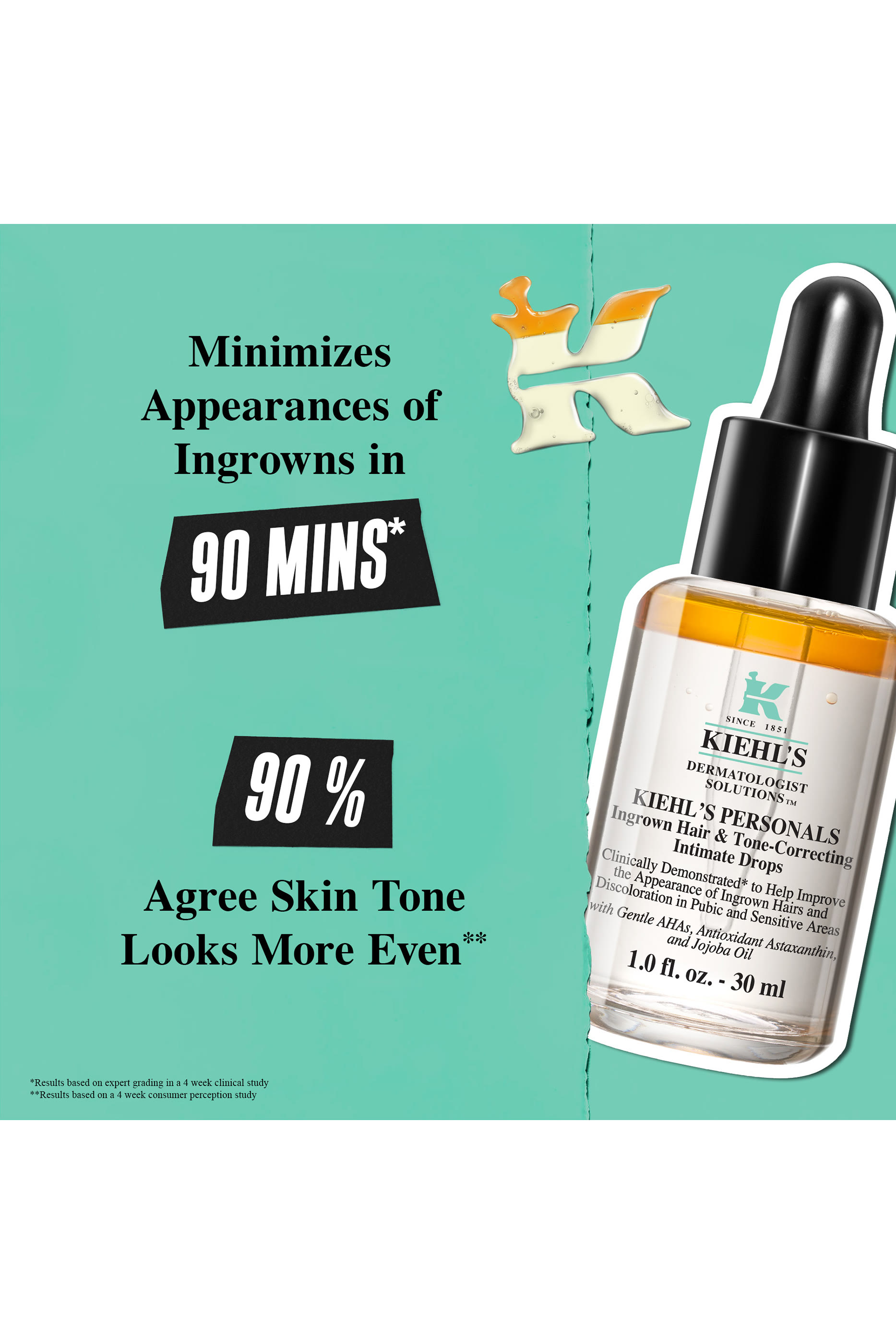 Ingrown Hair and Tone-Correcting Intimate Drops