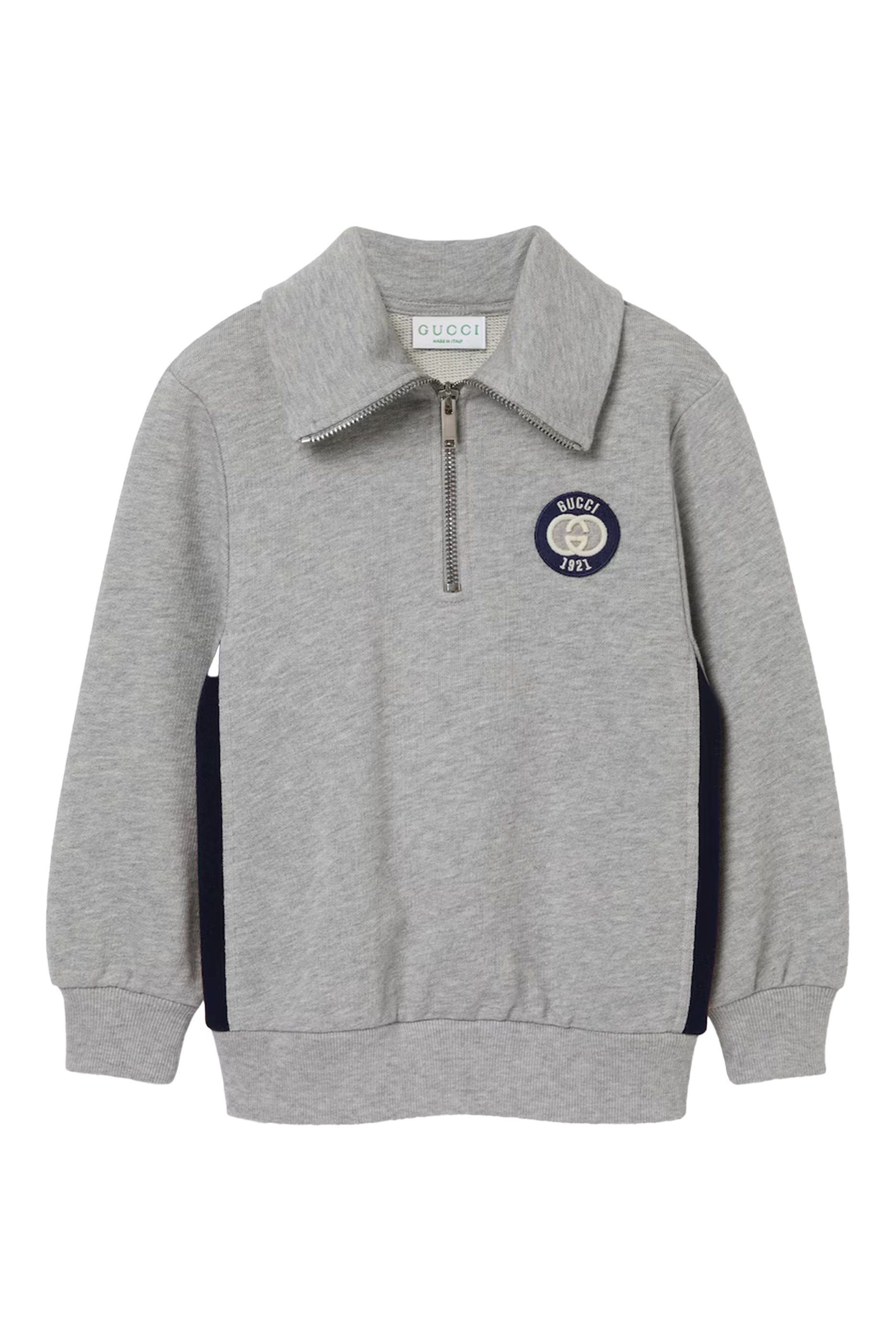 Kids Embroidered Cotton Sweatshirt