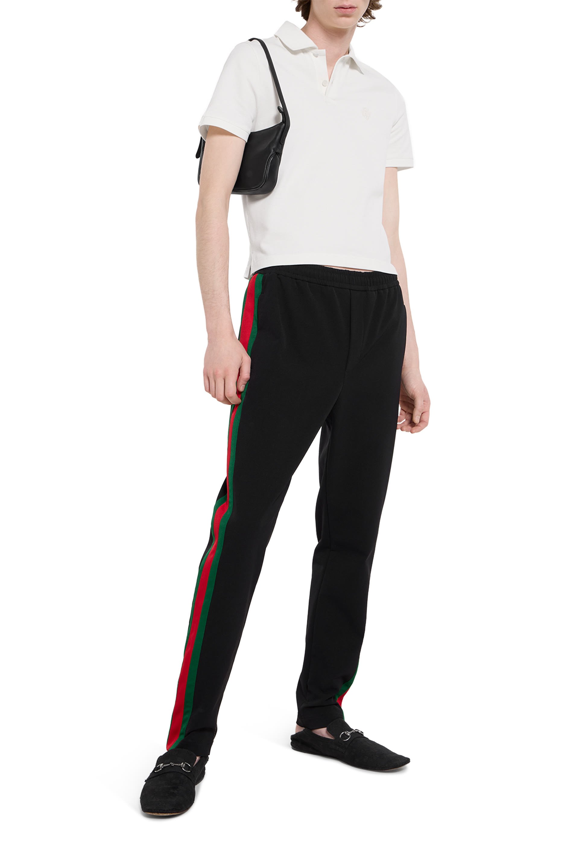 Cotton Piqu&eacute; Polo Shirt with Embroidery