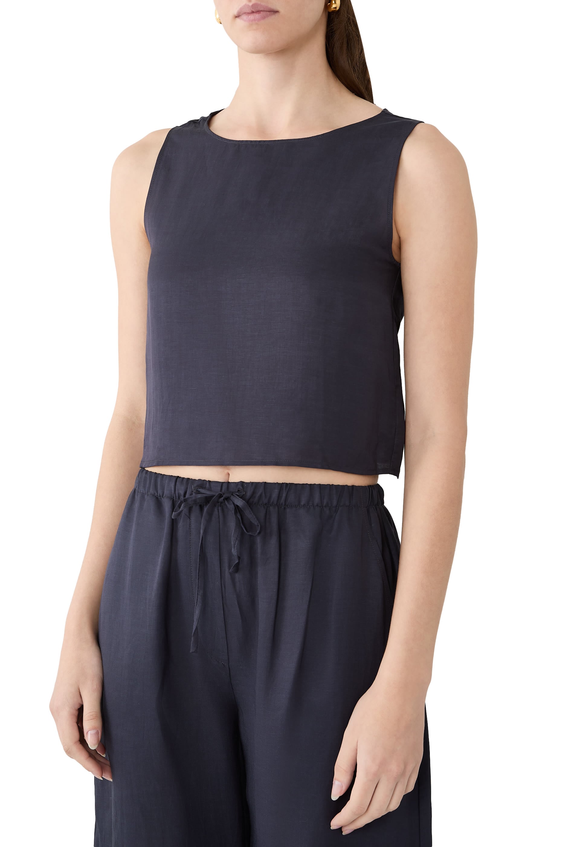 Daniel Crop Sleeveless Top