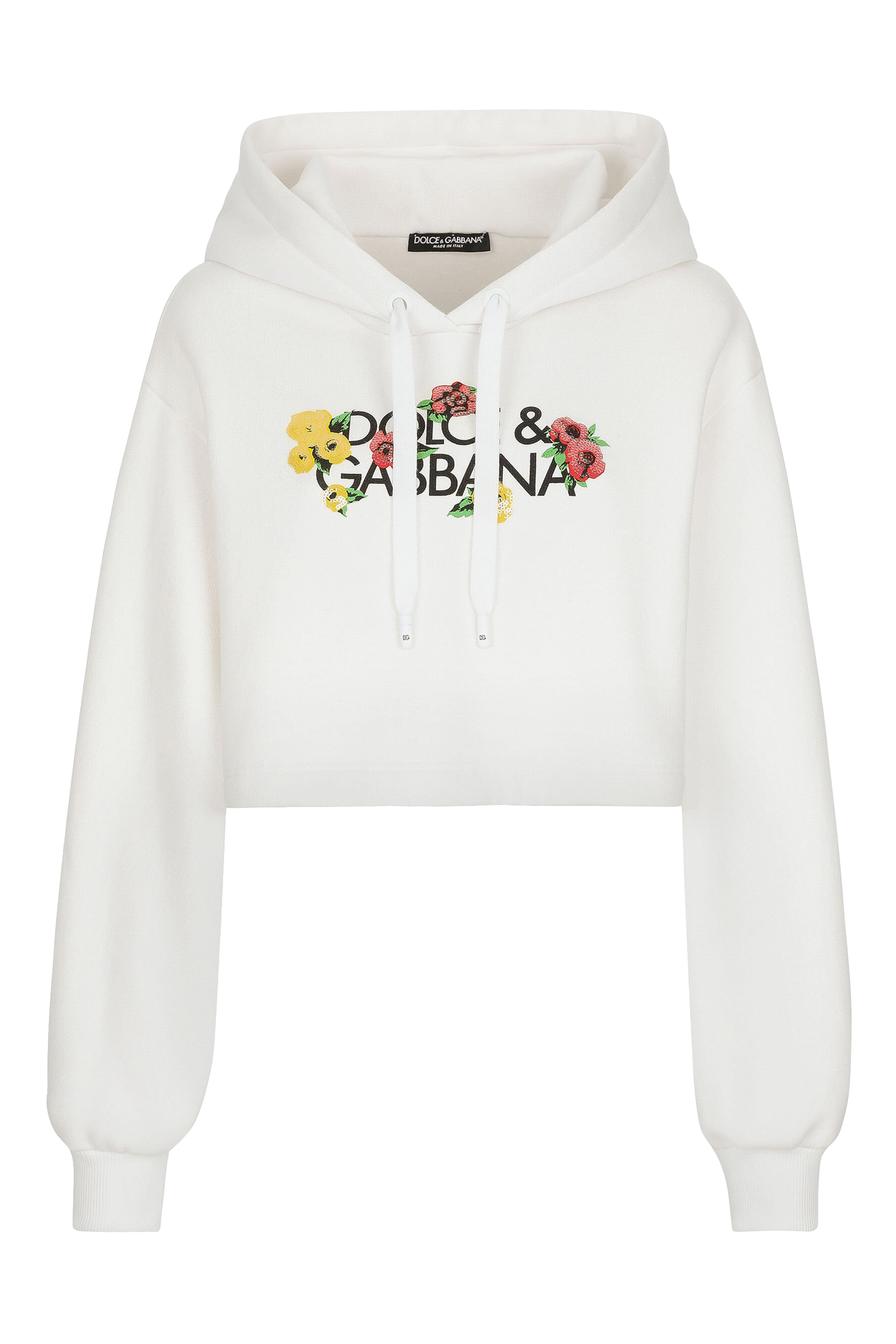Floral Logo Hoodie