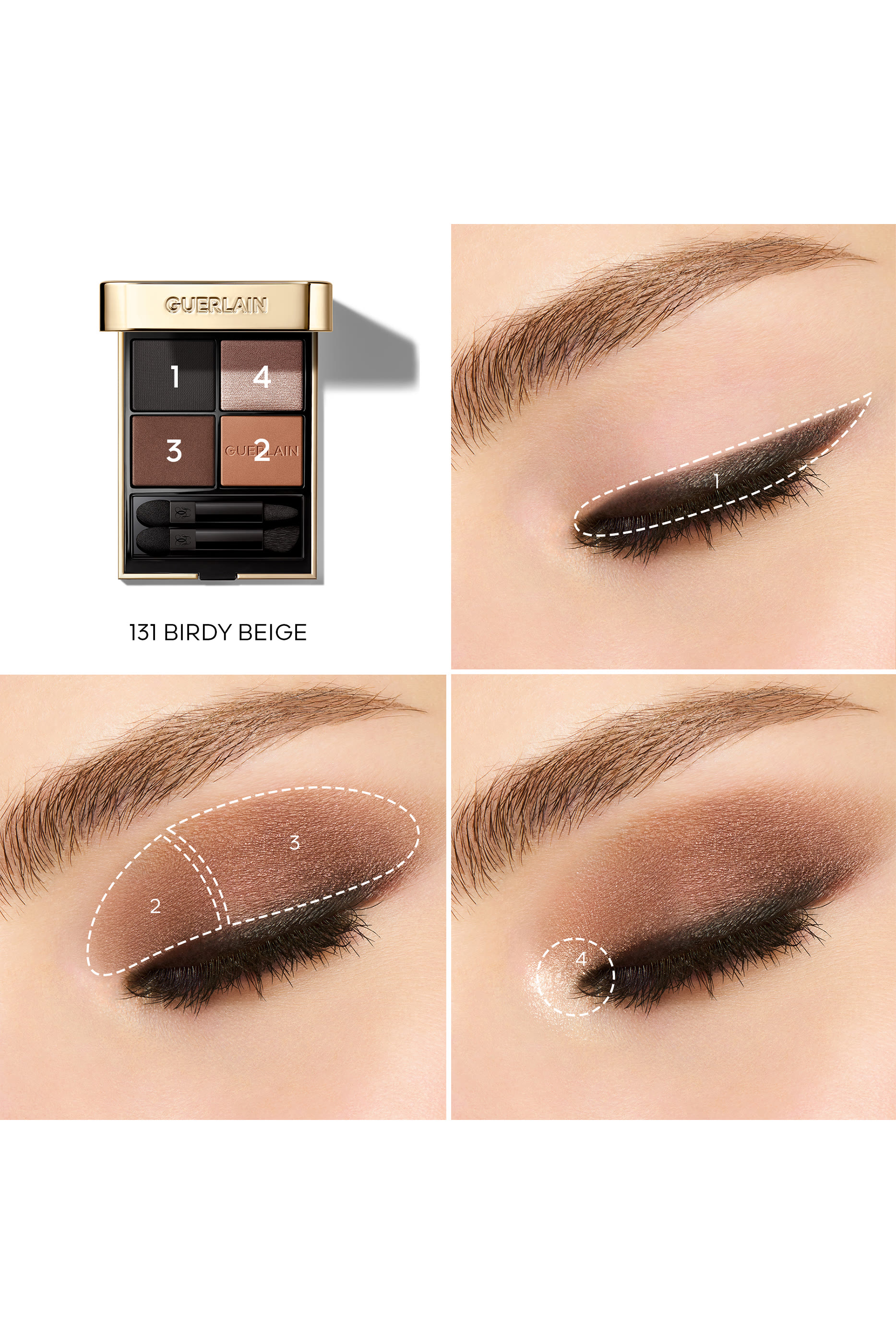 Ombres G Eyeshadow Quad, 6g