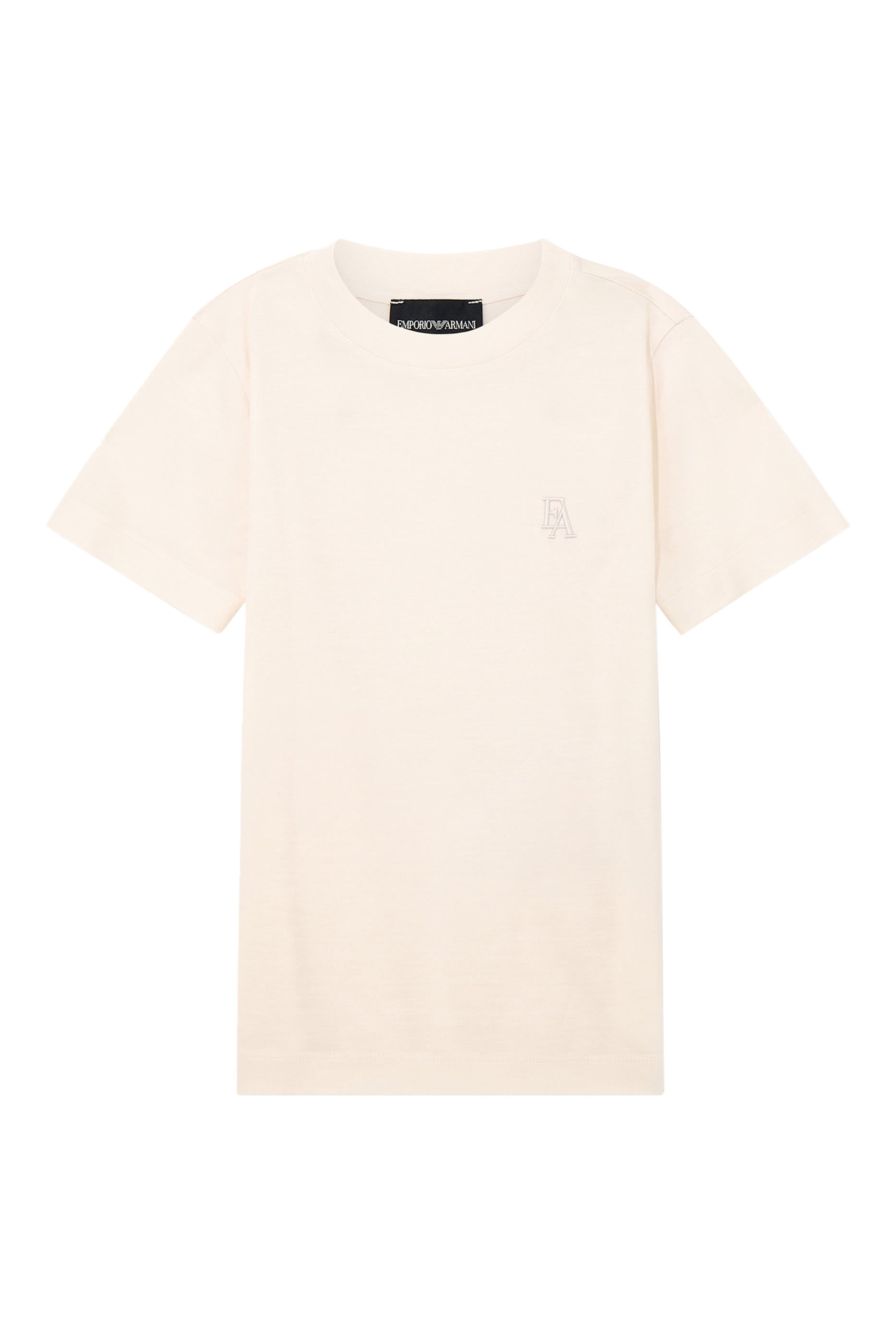 Kids Embroidered Logo T-Shirt