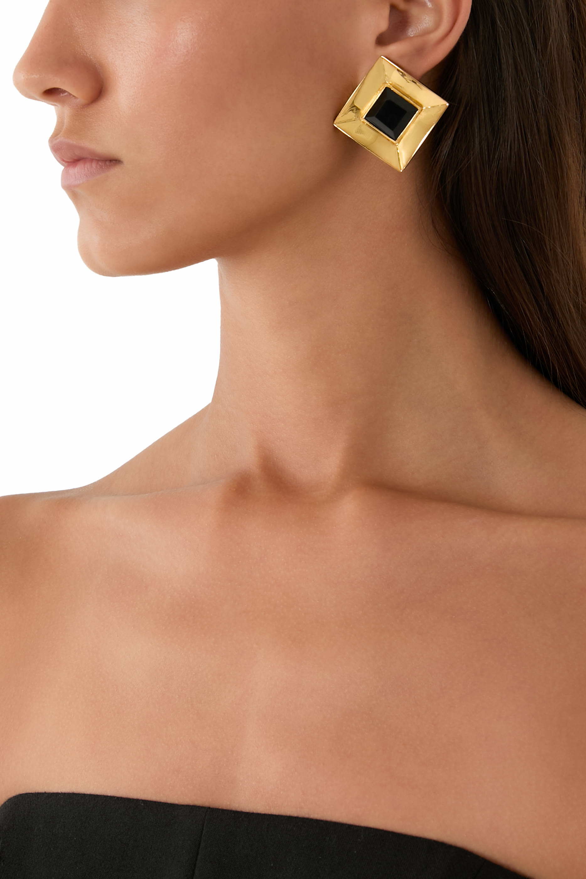 IXV3 Onyx Earrings
