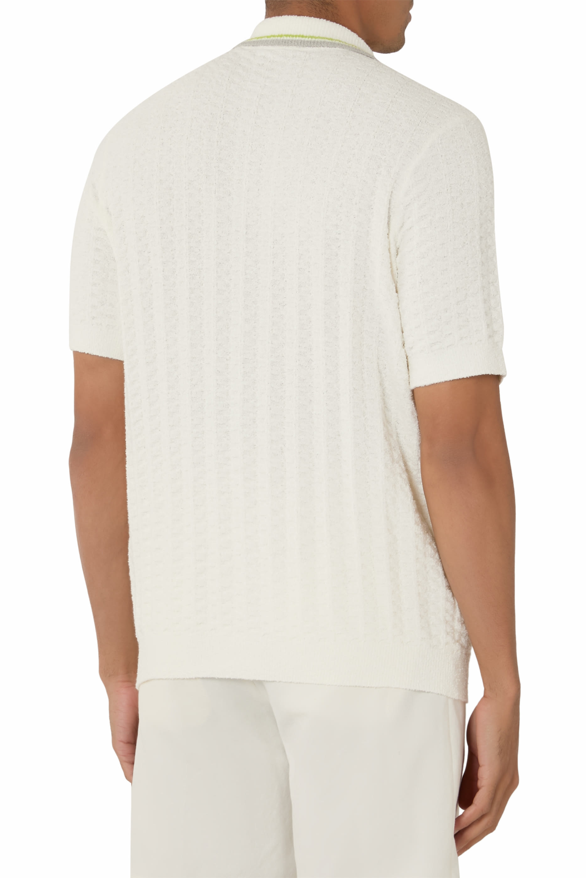 Tennis Boucl&eacute; Polo Shirt