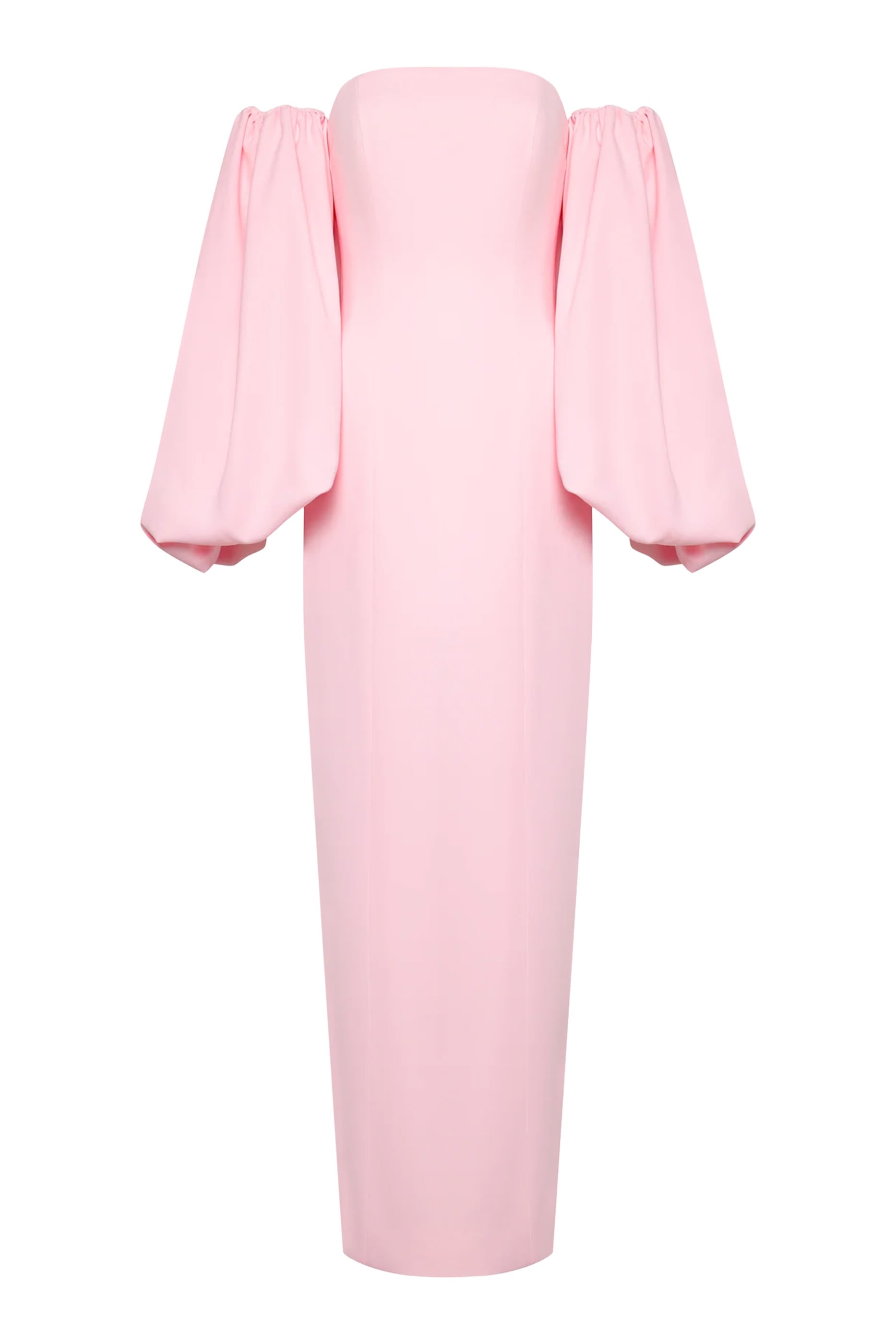 Signature Balloon Sleeve Gown 