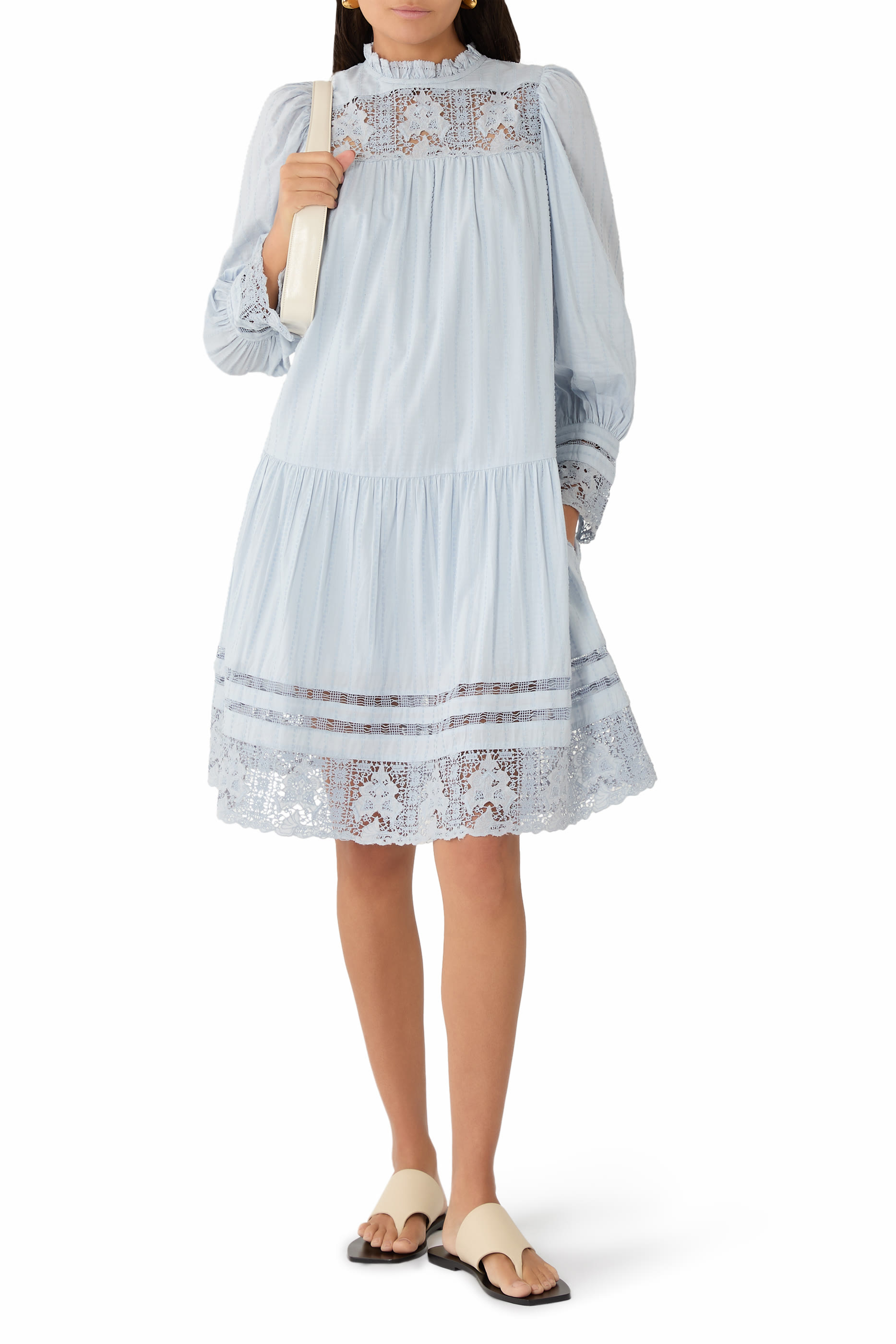  Colette Long Sleeve Mini Dress 