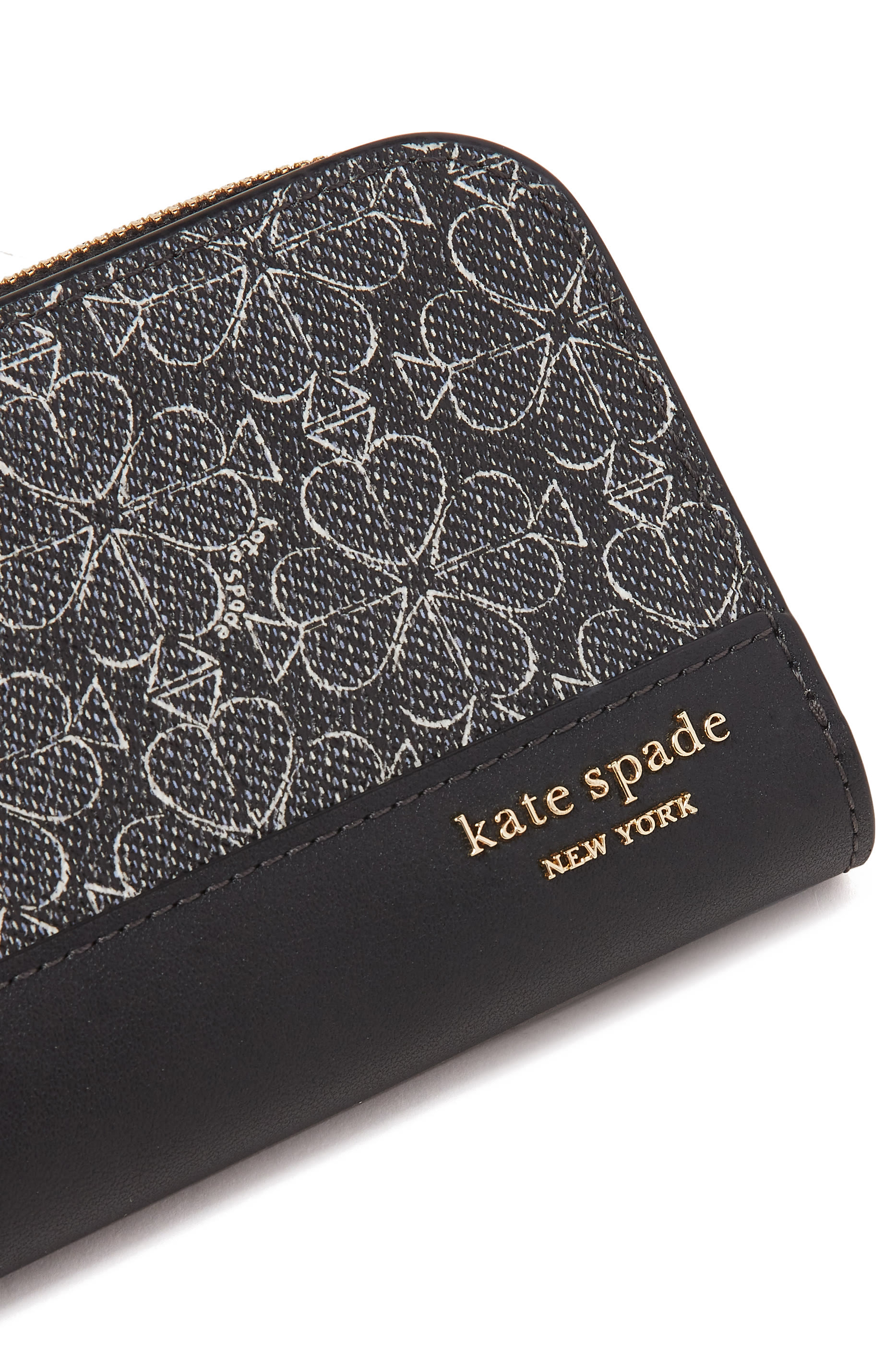 Spade Flower Small Compact Wallet