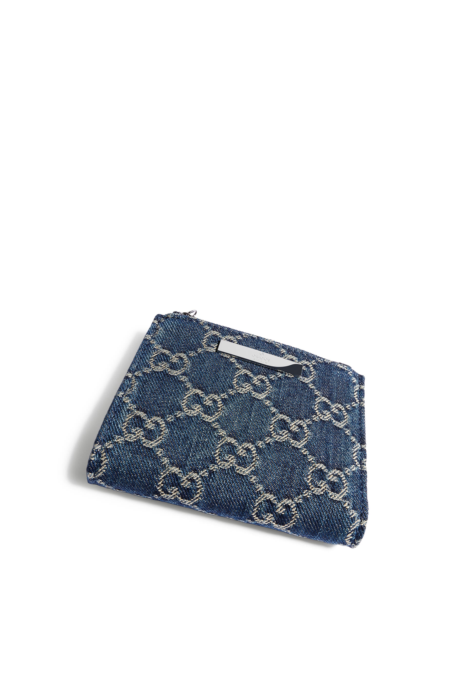 Small Wallet with Logo Plaque