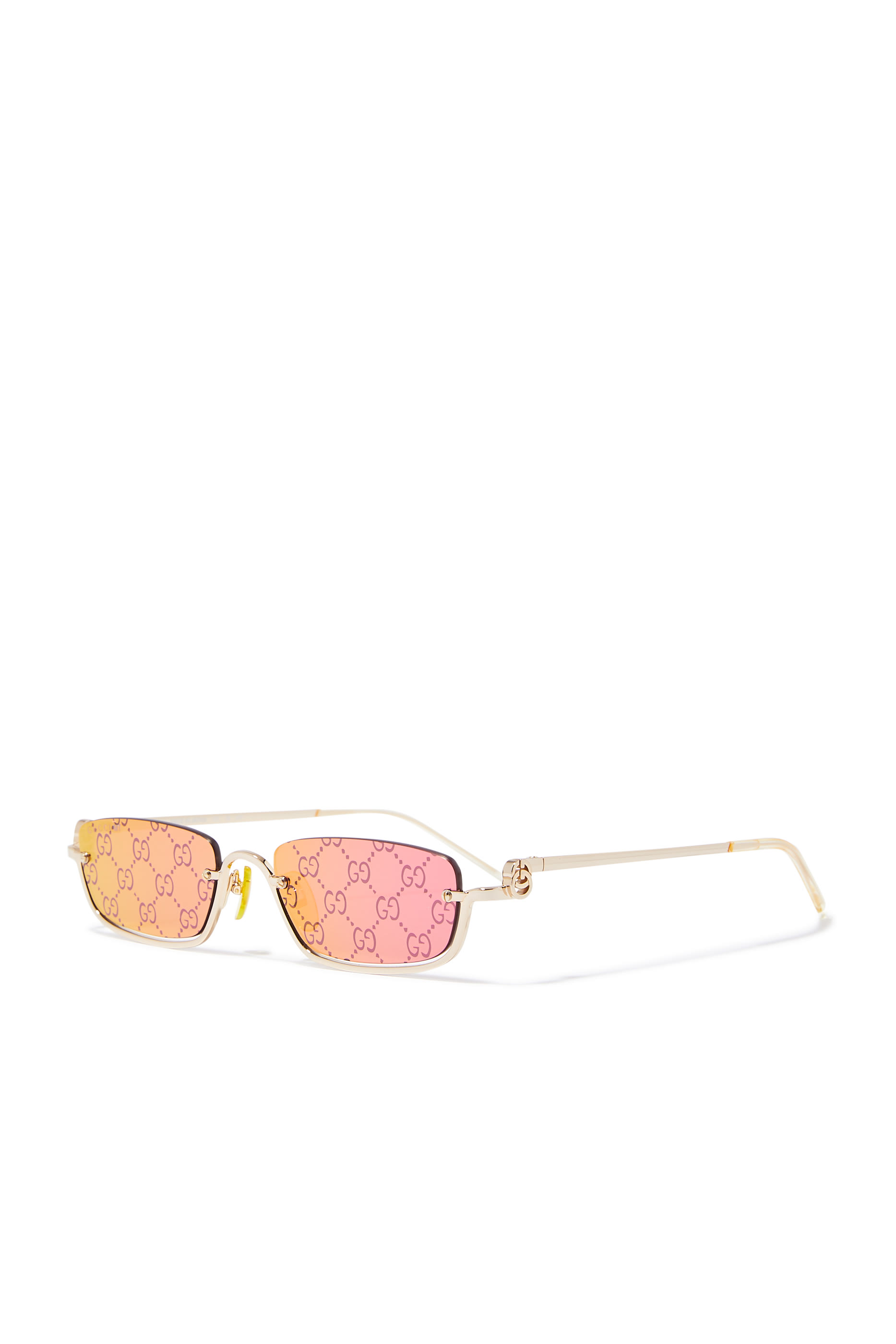 Rectangular Frame Sunglasses