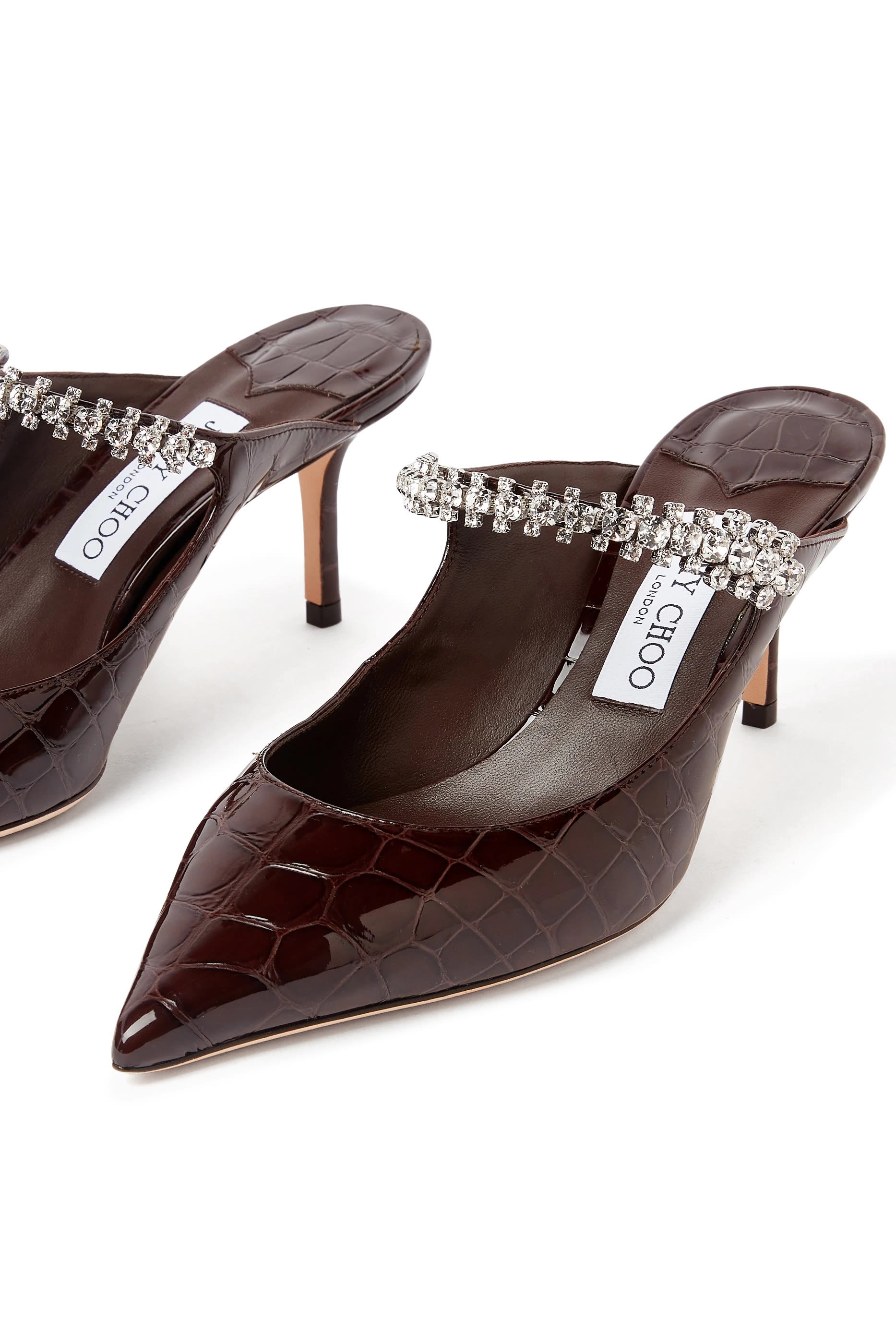 Bing 65 Croc-Embossed Mules