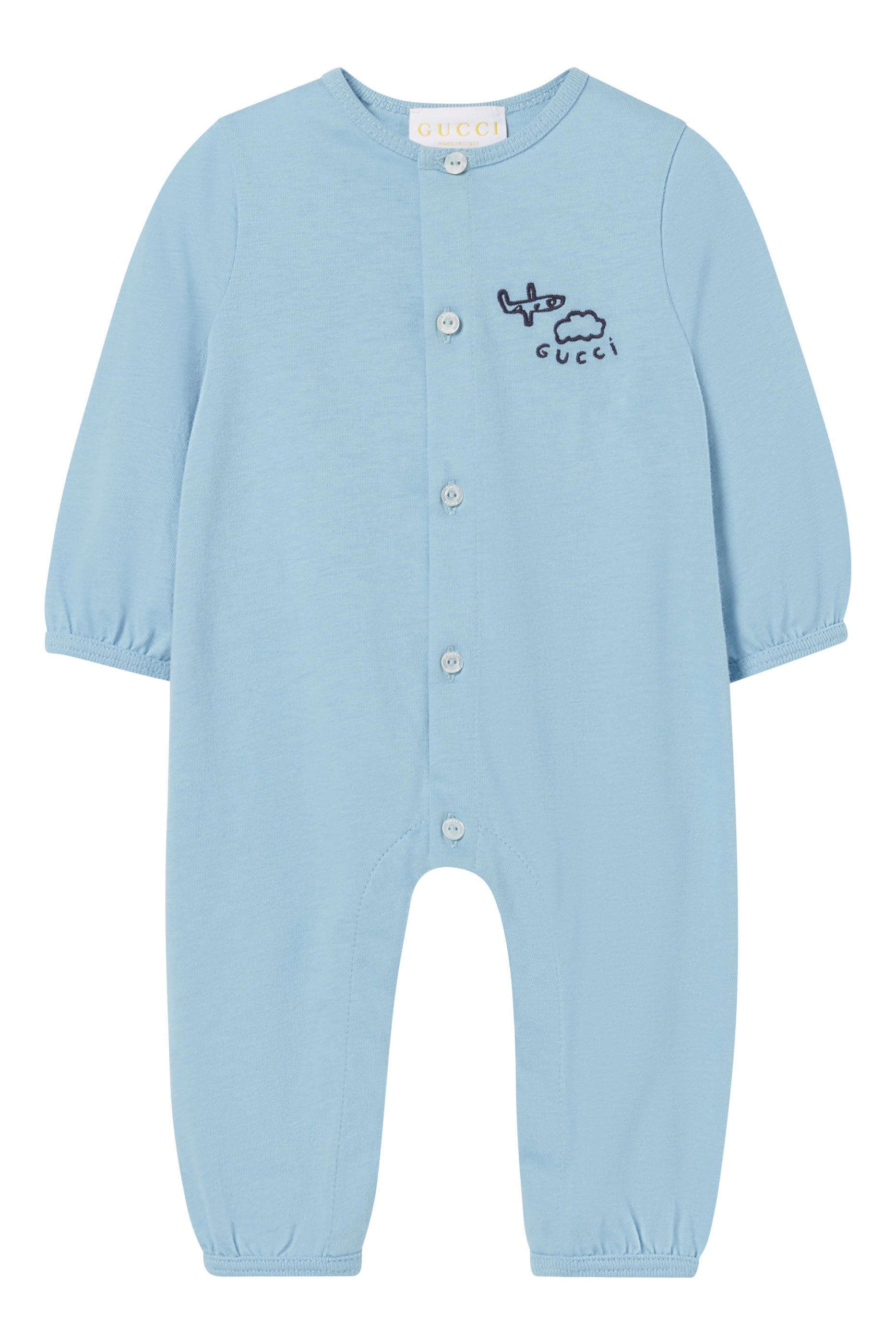 Kids Logo-Print Cotton Jumpsuit