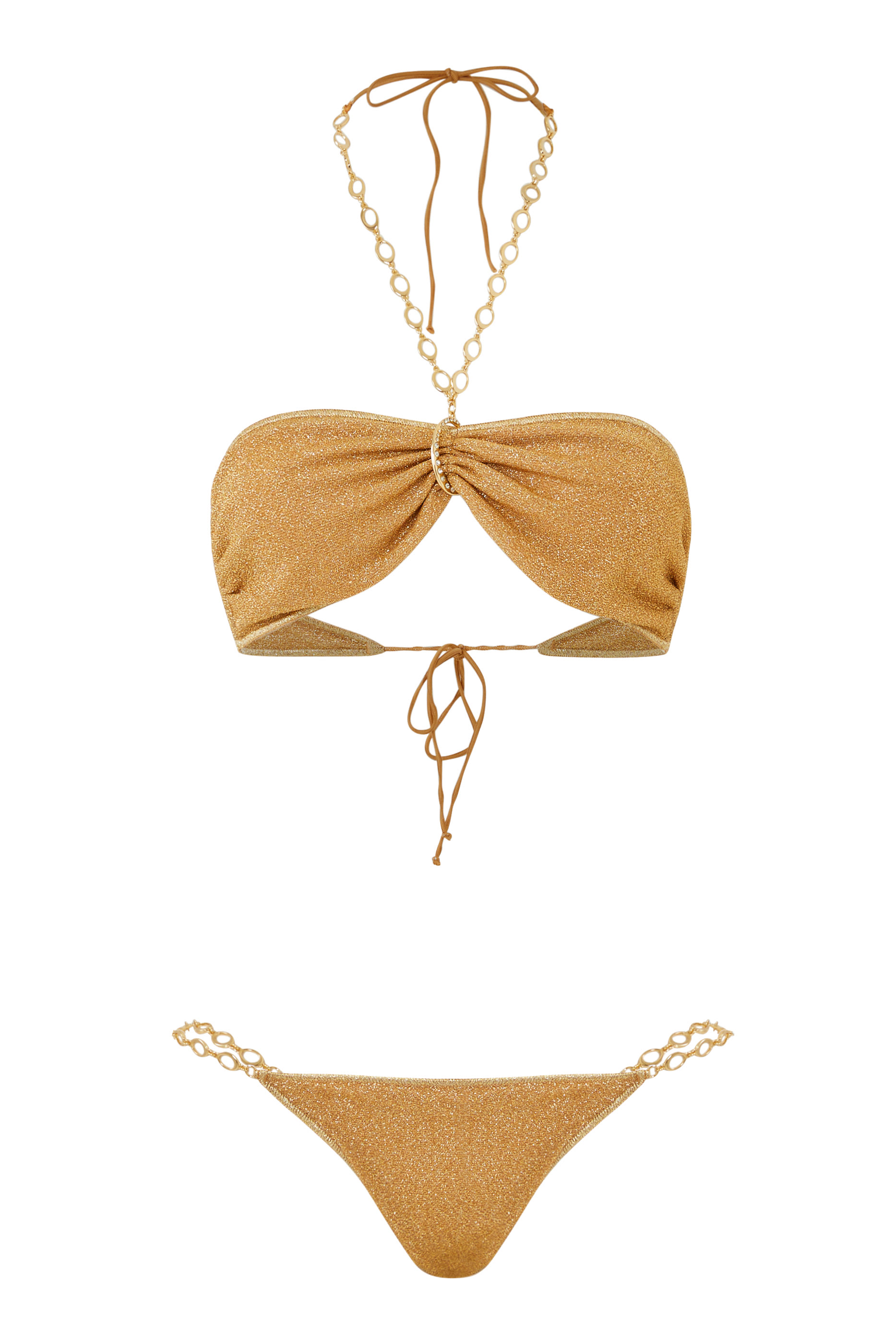 Lumiere O Chain Embellished Bikini