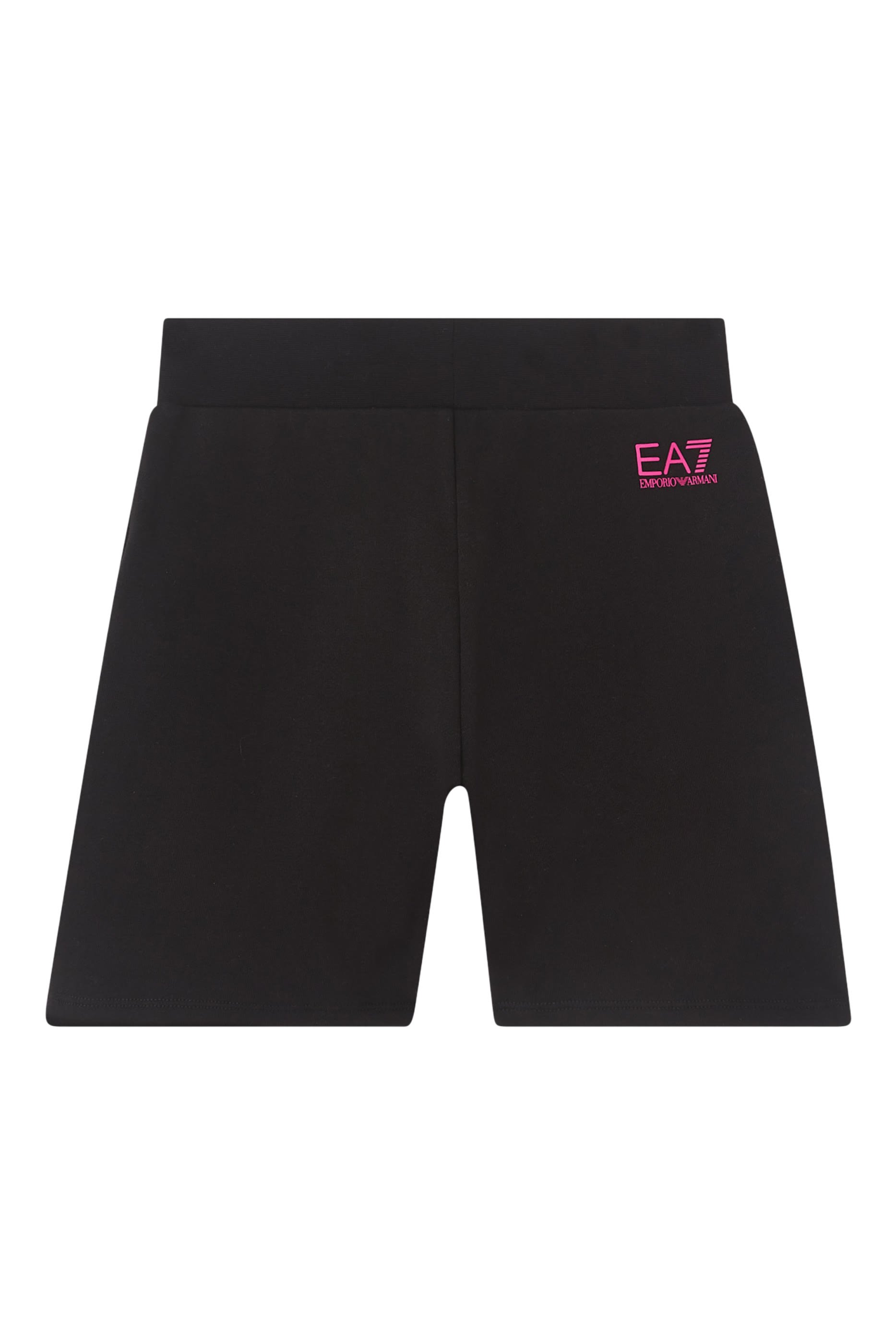 Kids Logo Series Maxi EA7 Logo Shorts