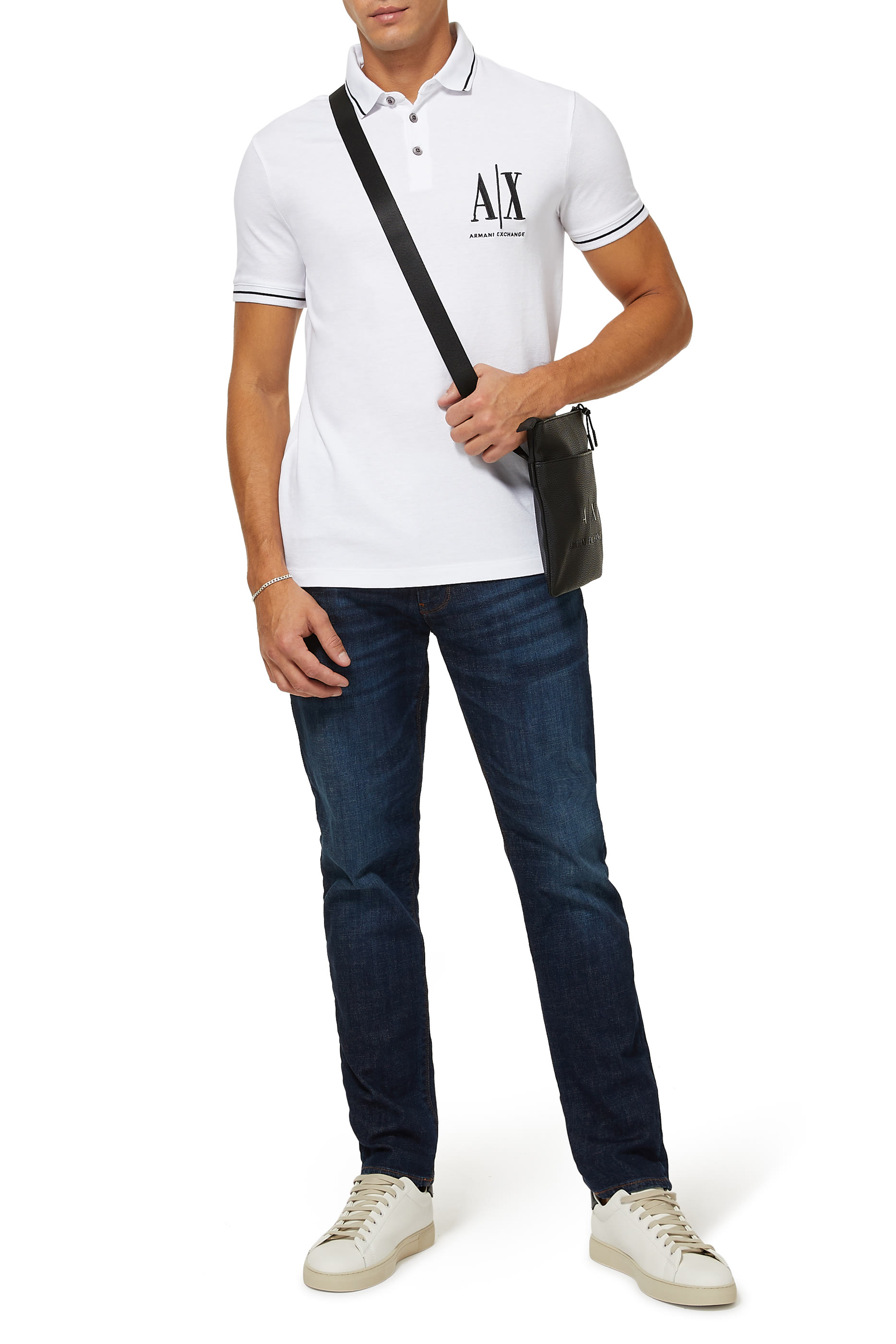 Icon Logo Print Polo Shirt