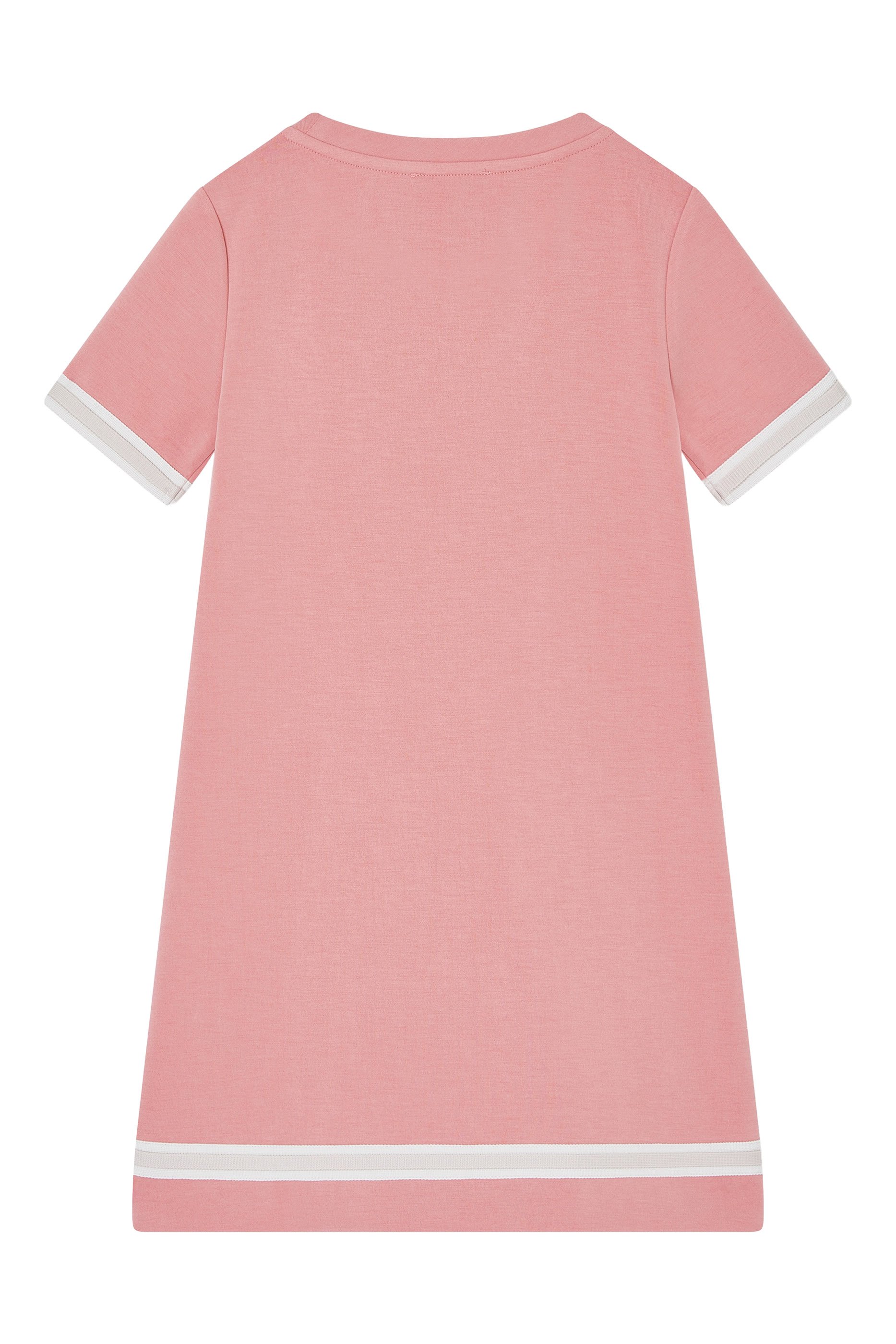 Kids Logo Flared Cupro Dress