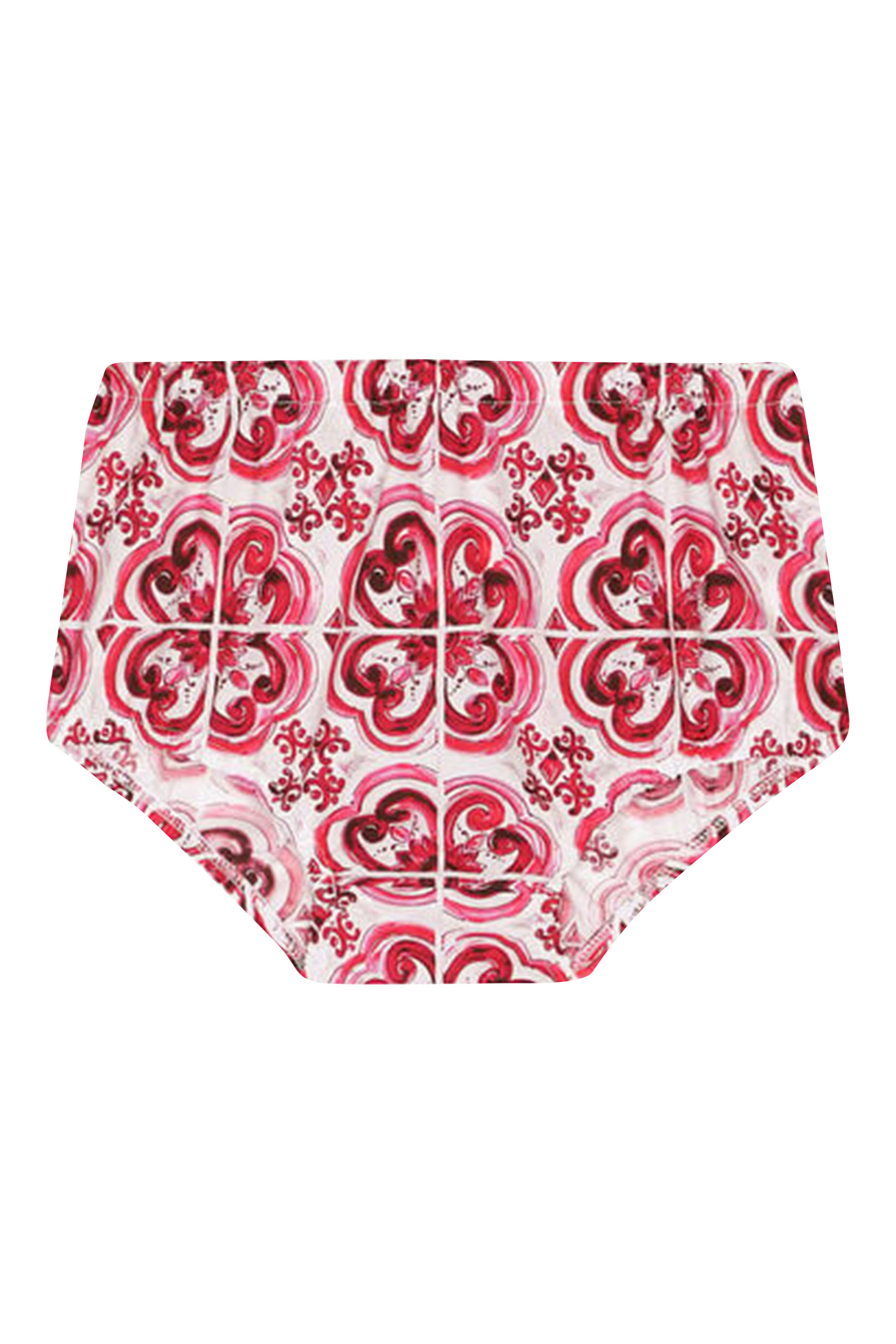 Kids Majolica Print Cotton Dress