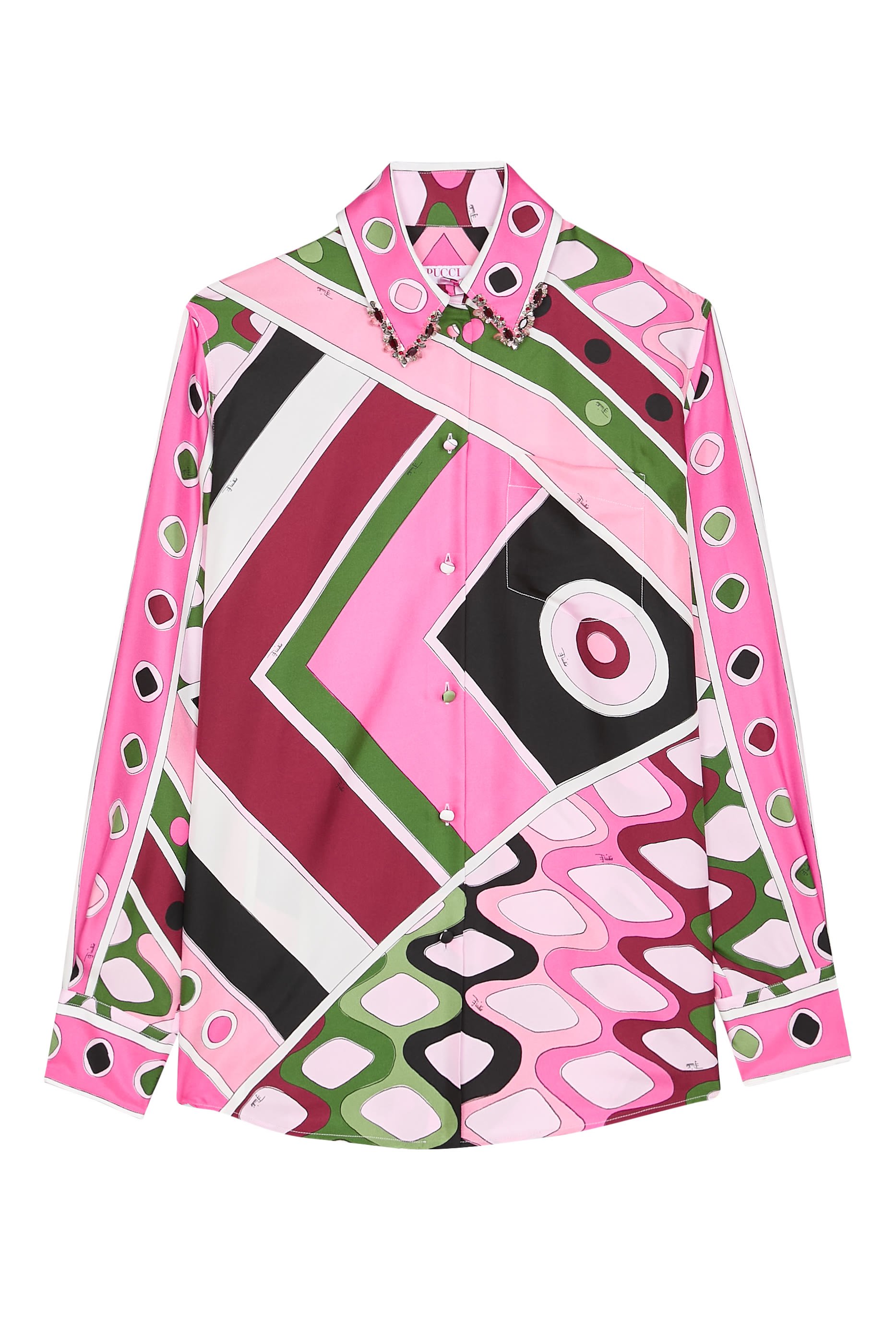 Vivara-Print Silk-Twill Shirt