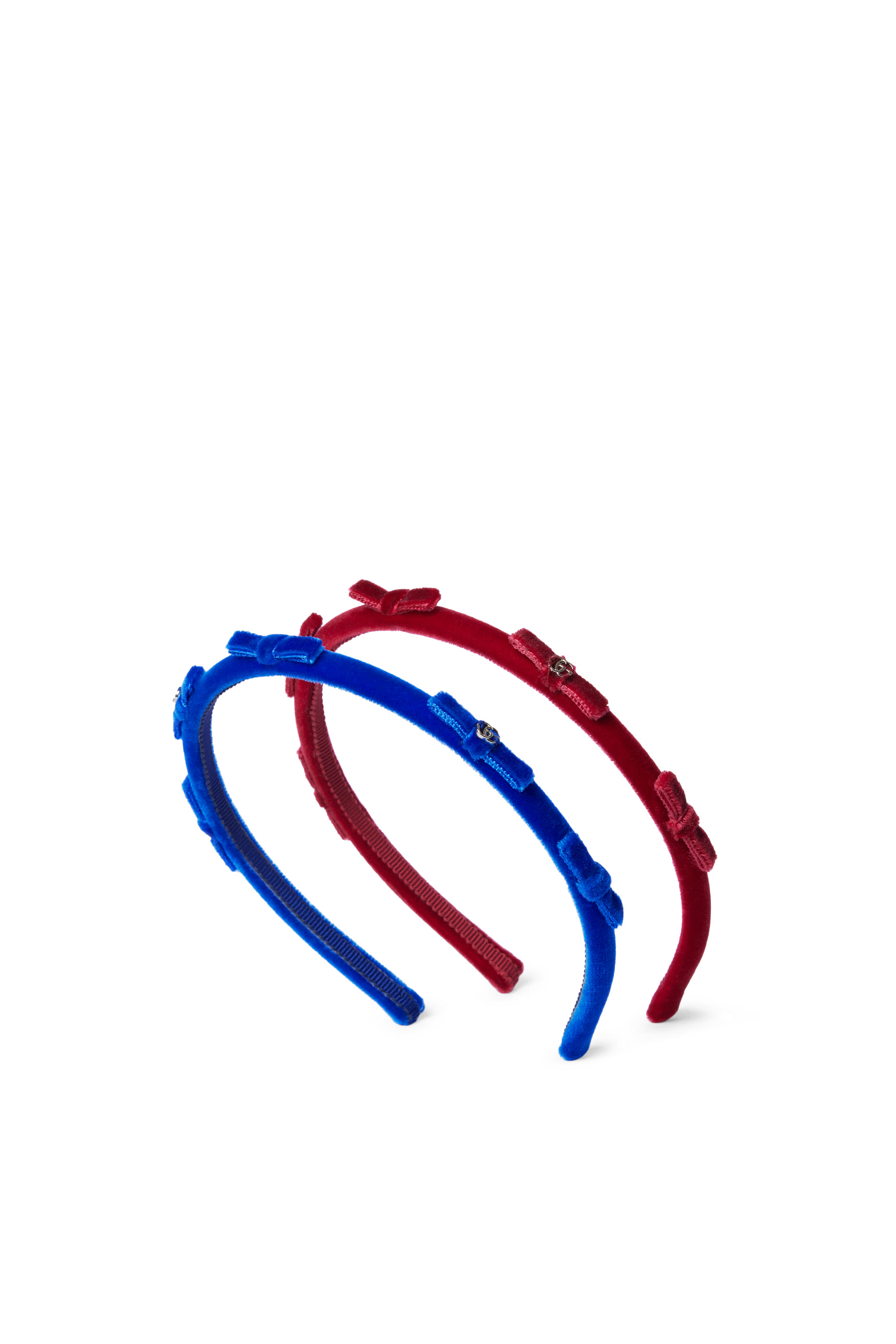 Kids Velvet Hairband Set