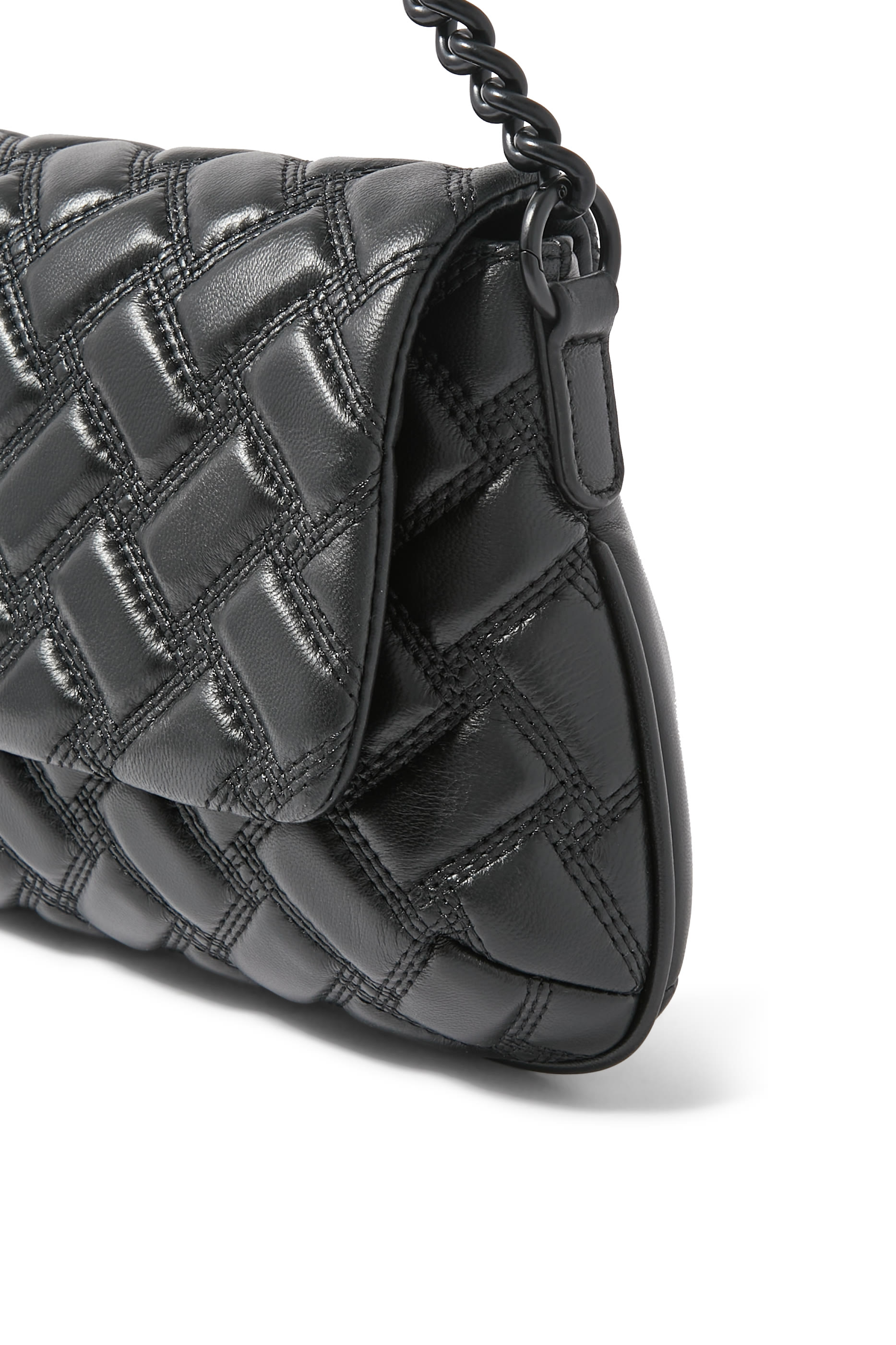 Long Leather Kensington Drench Bag