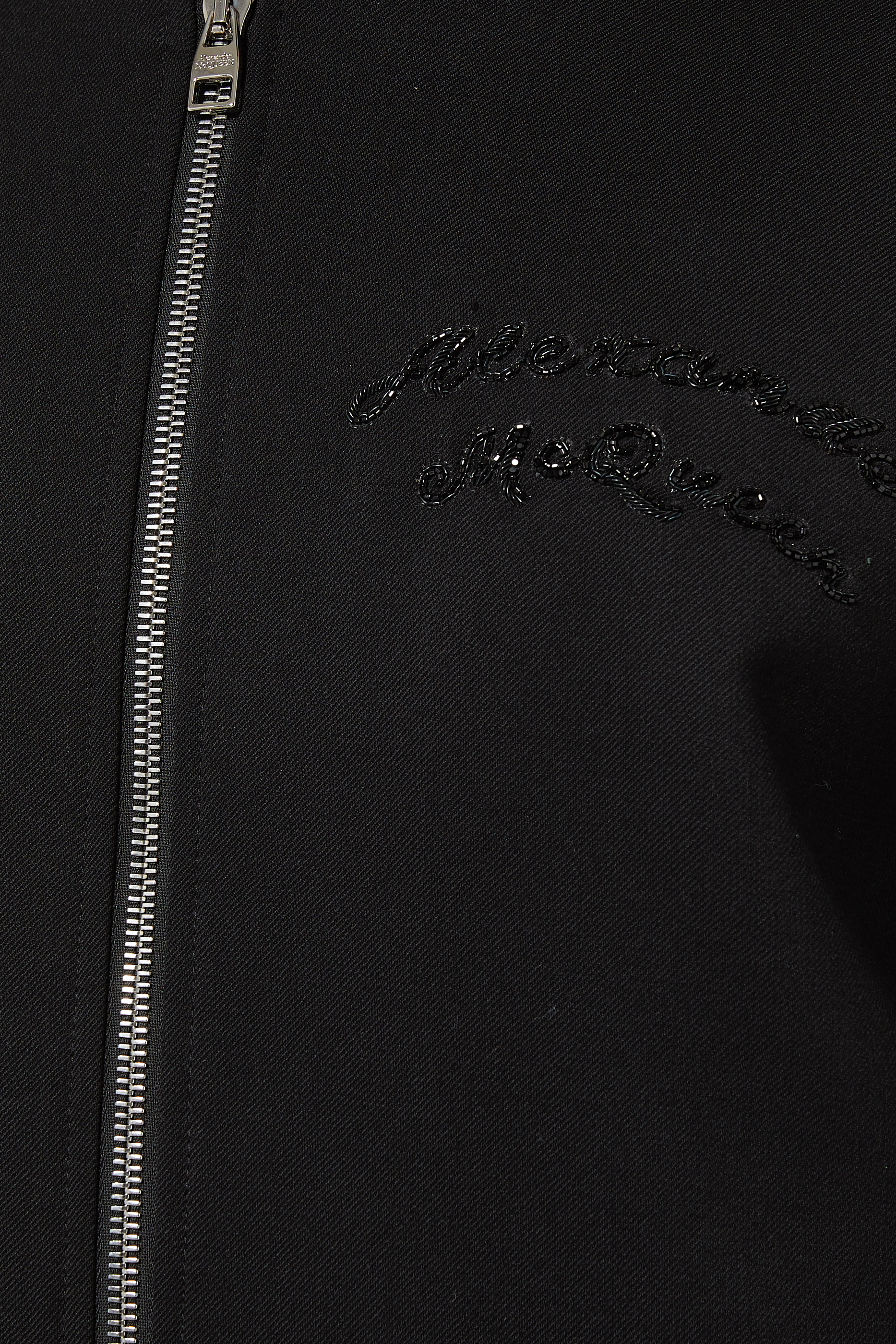 Crystal Embroidered Wool Jacket
