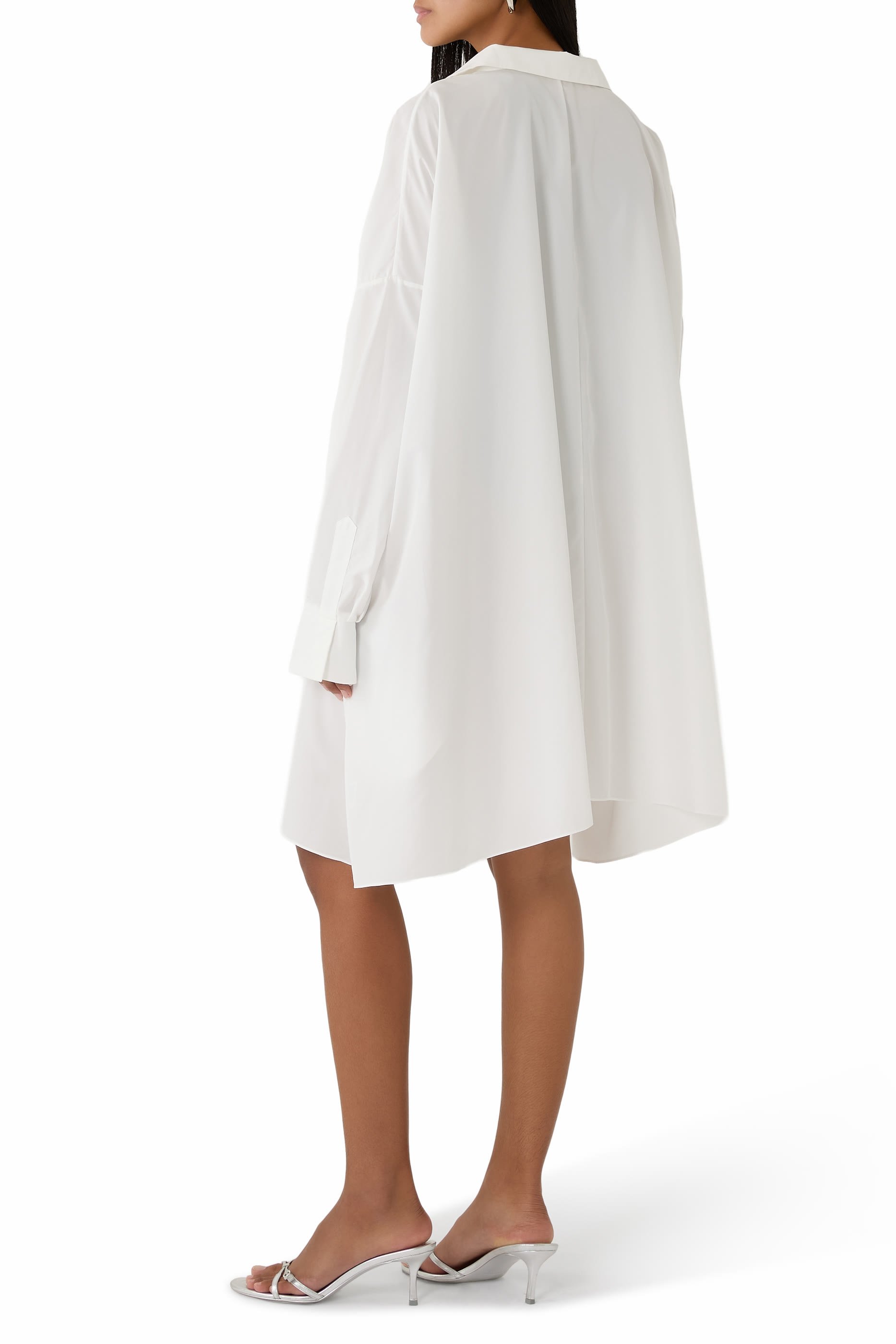 Super Oversized Open Shirt Dress