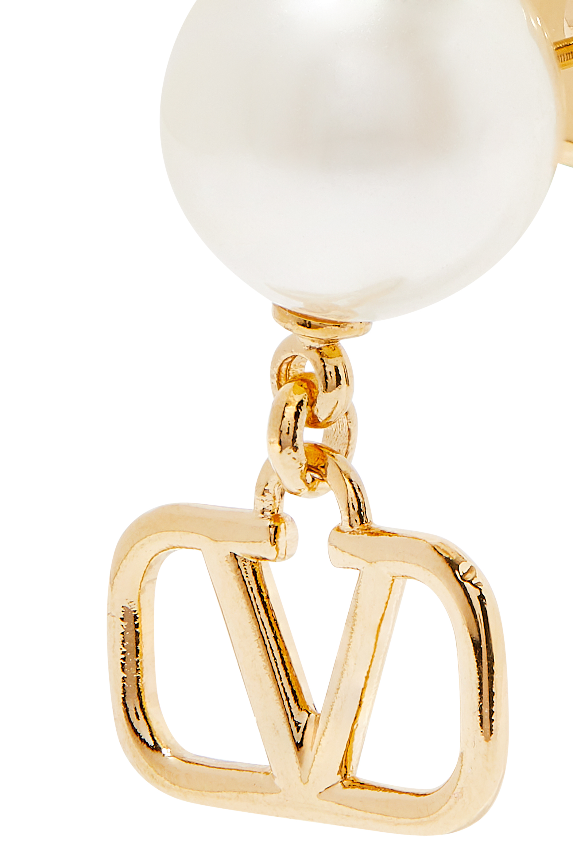 Valentino Garavani VLogo Signature Pearl Earrings