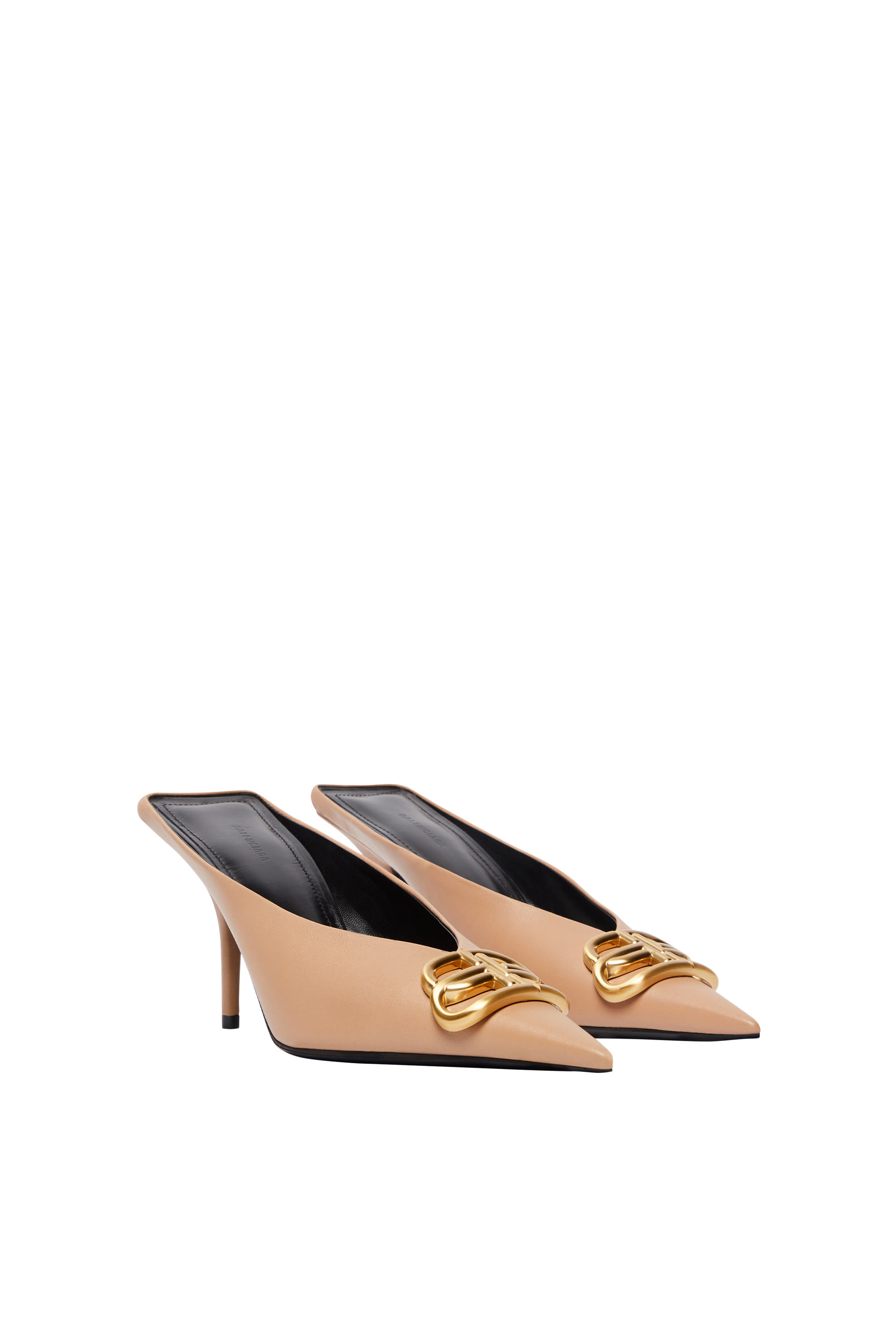 Square Knife BB 80 Leather Mules