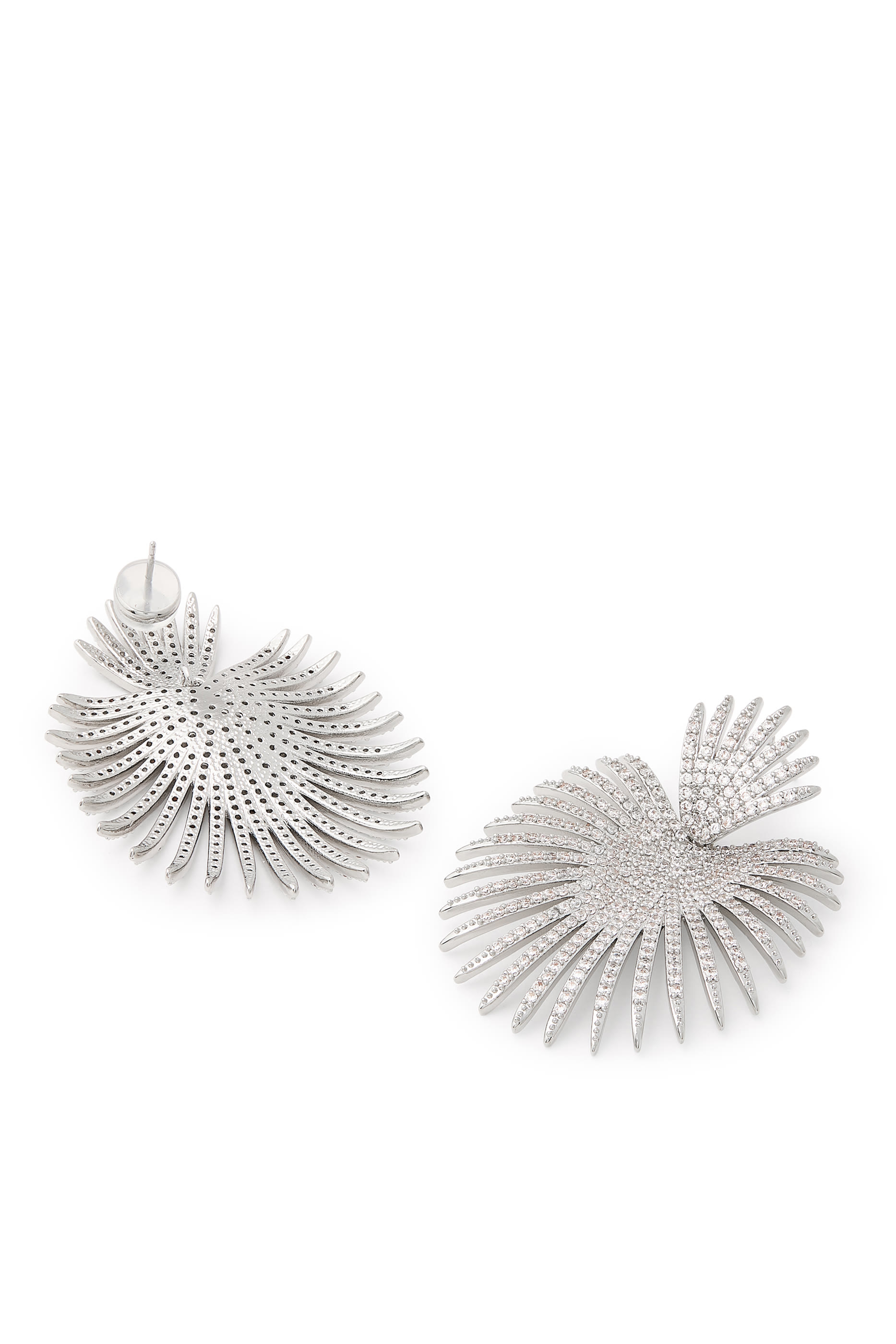 Throne Pavé Earrings