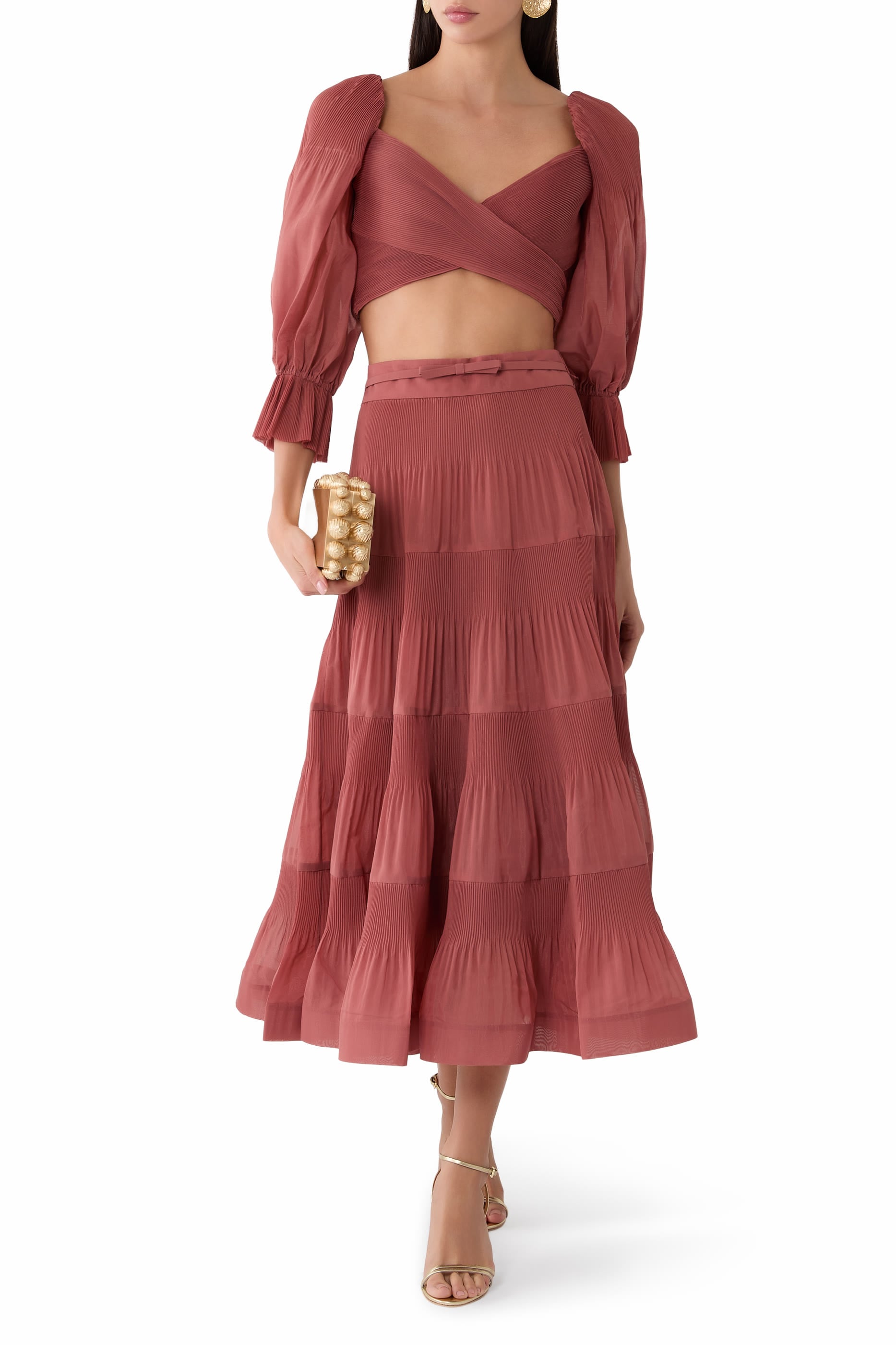  Pleated Bodice 