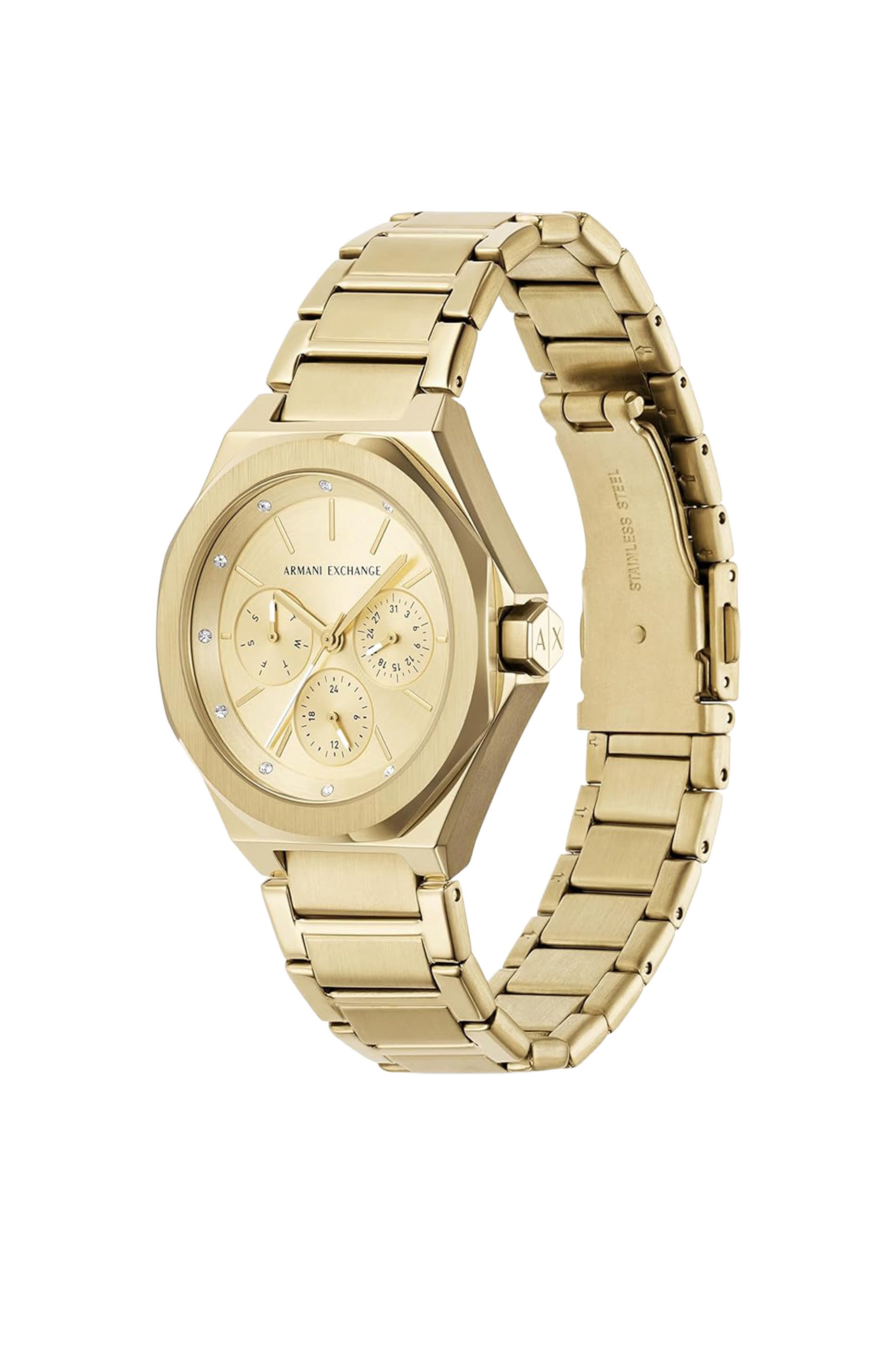 Multifunction Stainless Steel Watch