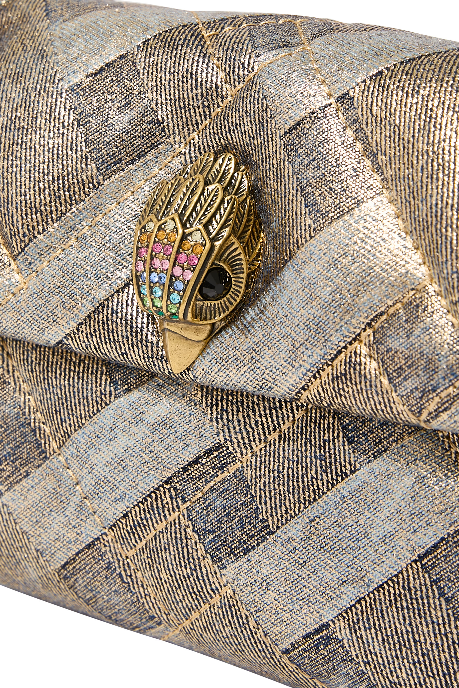 Mini Kensington Soft Denim Shoulder Bag