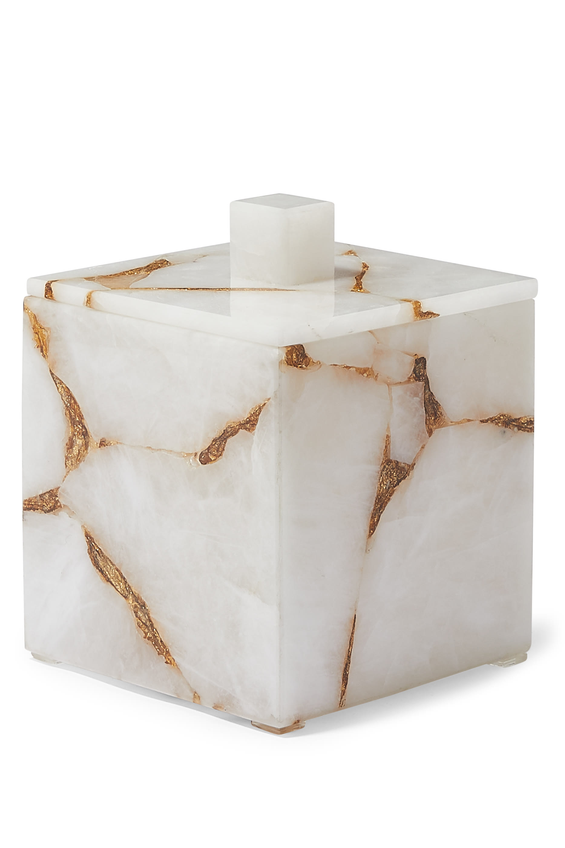 Taj Milk Quartz Container