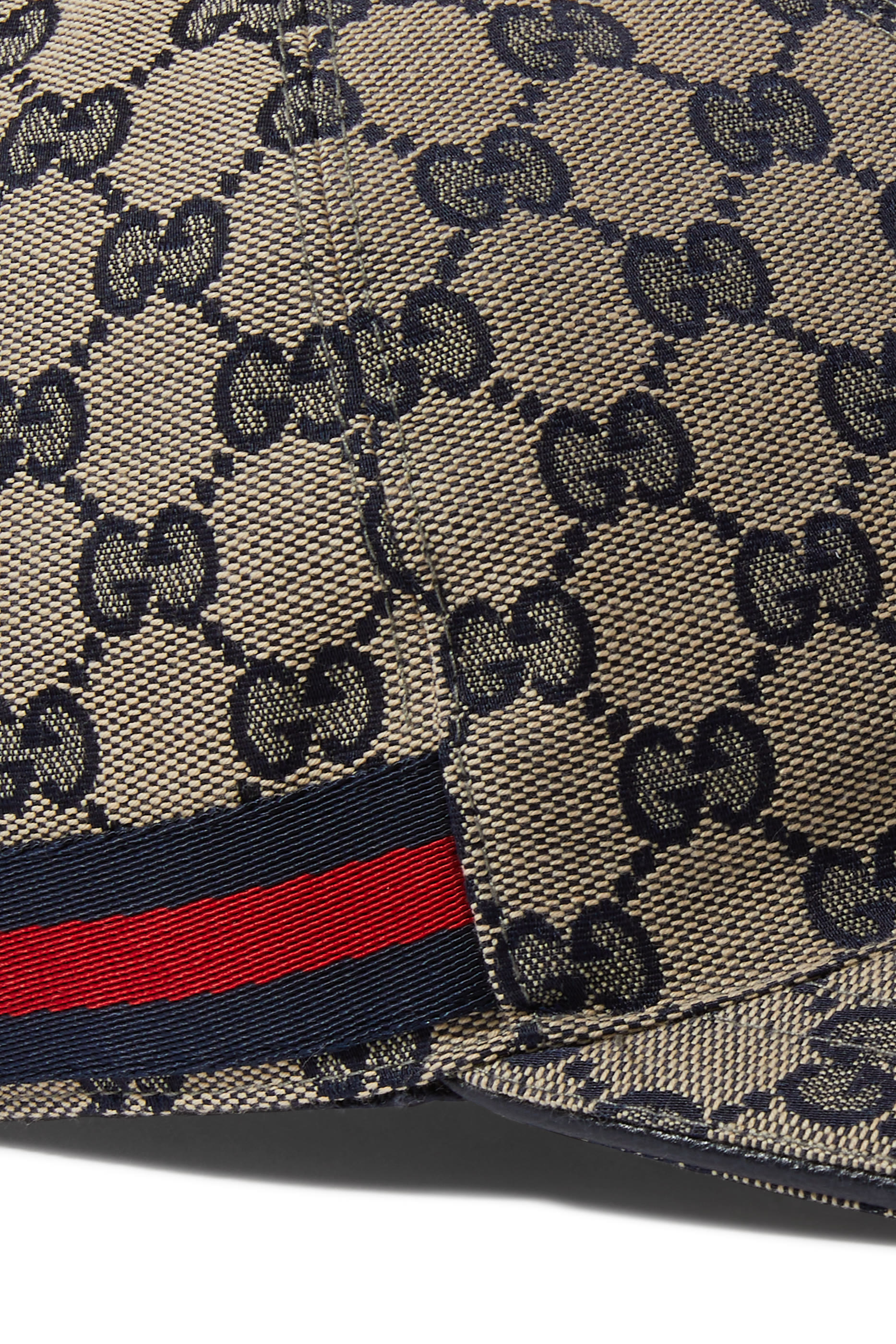 Original GG Canvas Baseball Hat with Web