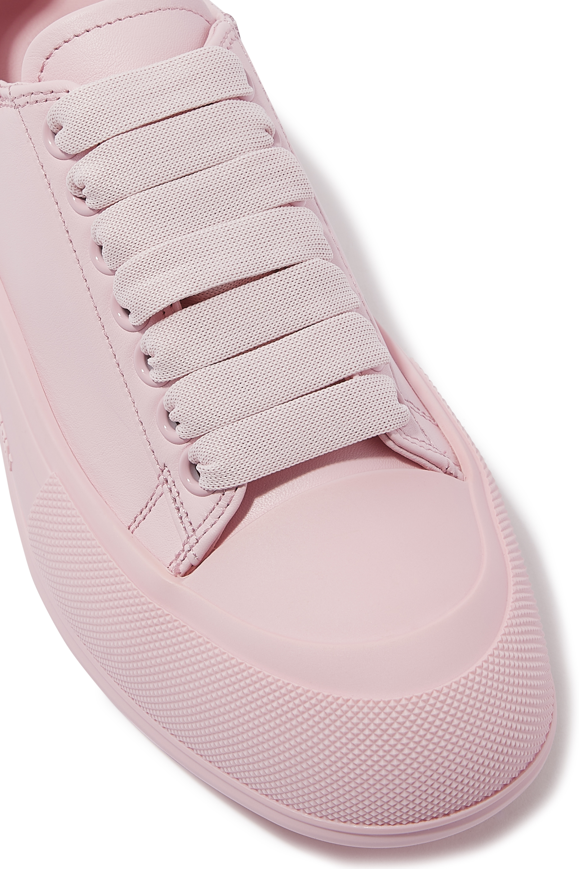 Deck Plimsoll Lace-Up Sneakers
