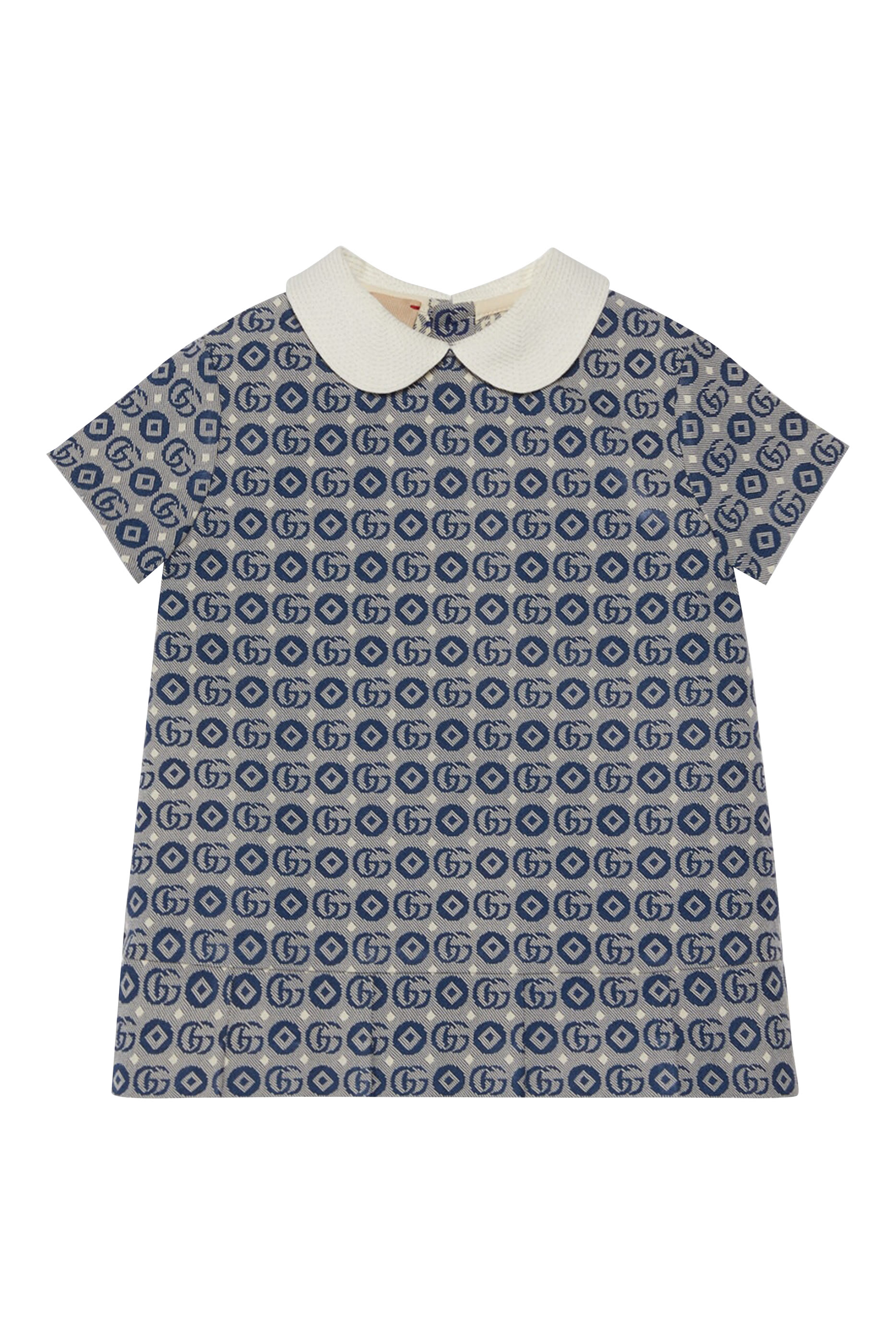 Double G Cotton Jacquard Dress