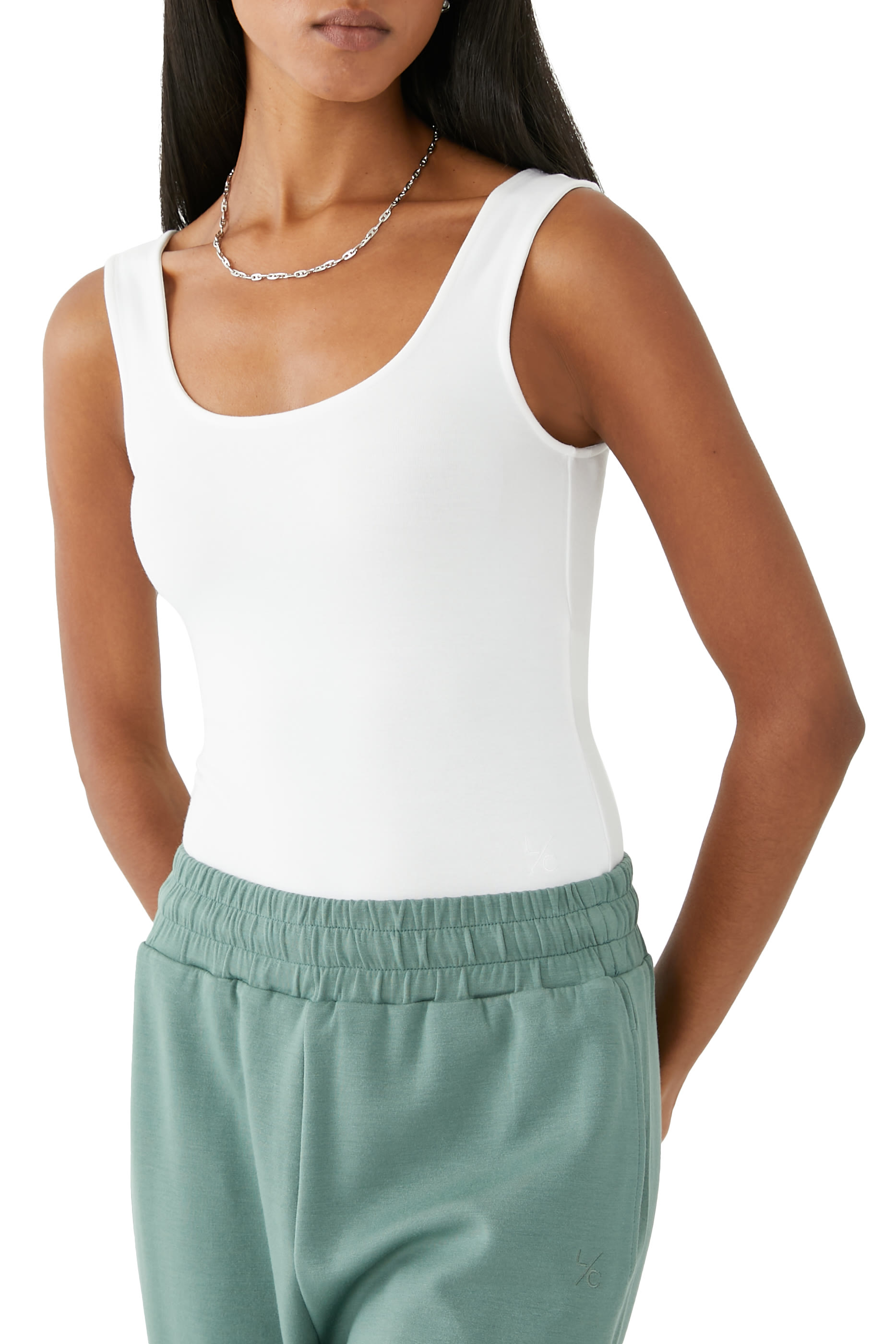 Effortless Sleevelss Bodysuit