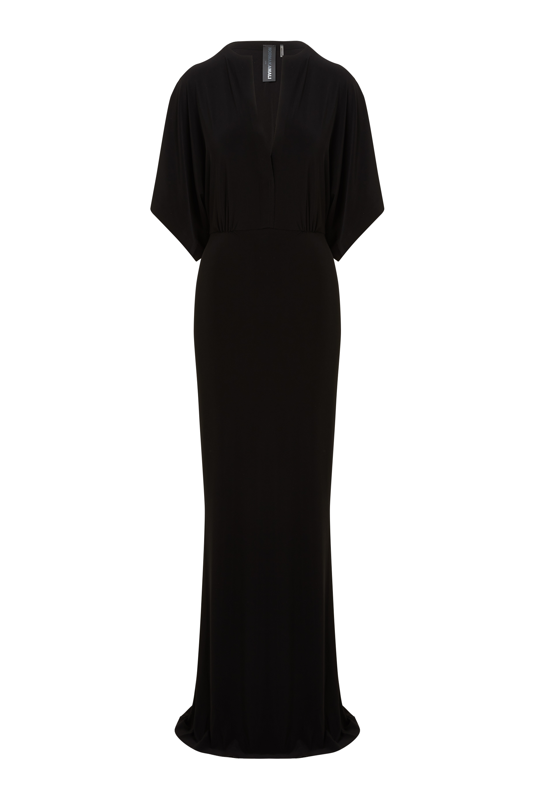 Buy Norma Kamali Obie Velvet Dress for Womens | Bloomingdale's Kuwait