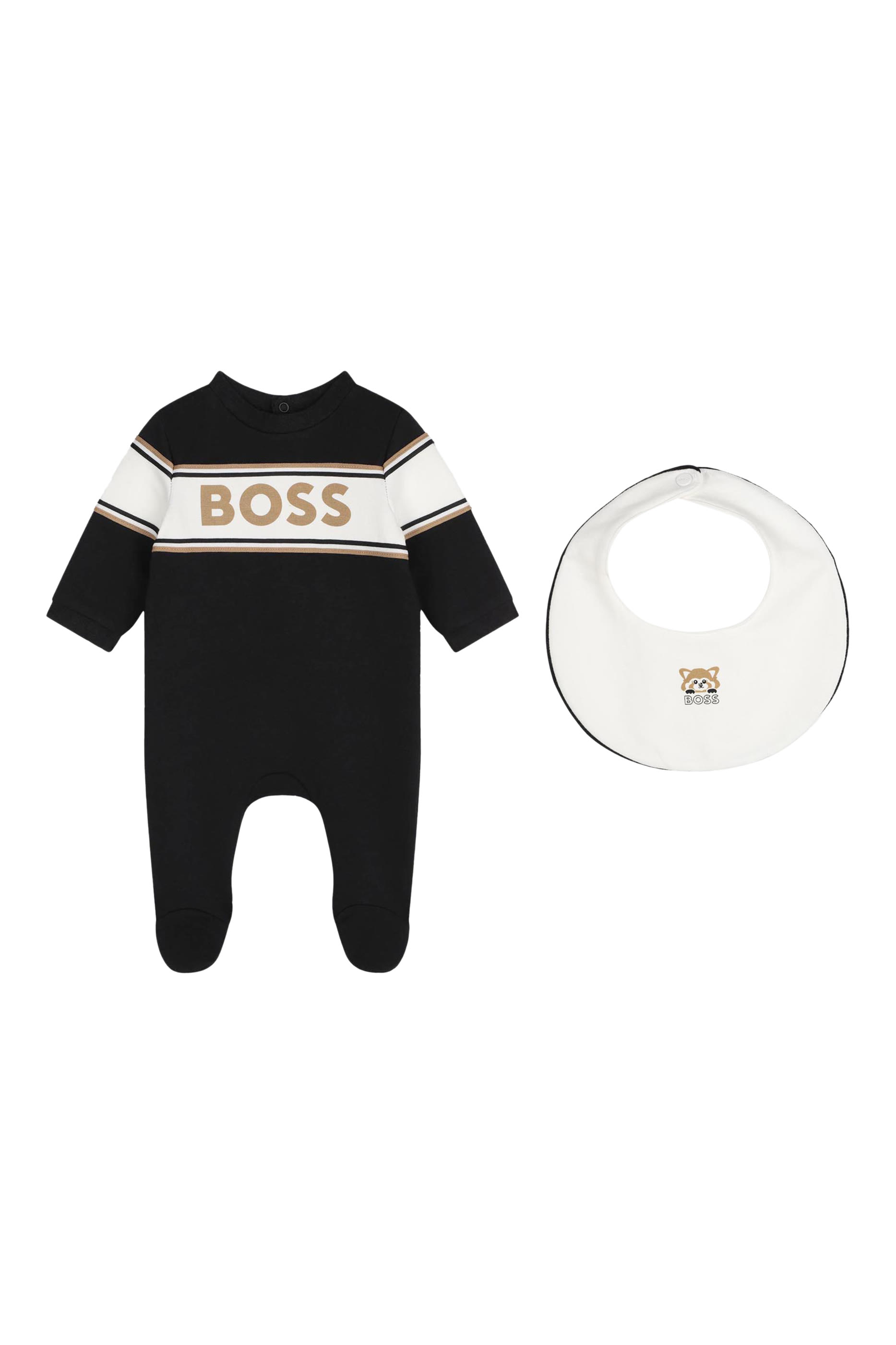 Baby Pajamas and Bib Set